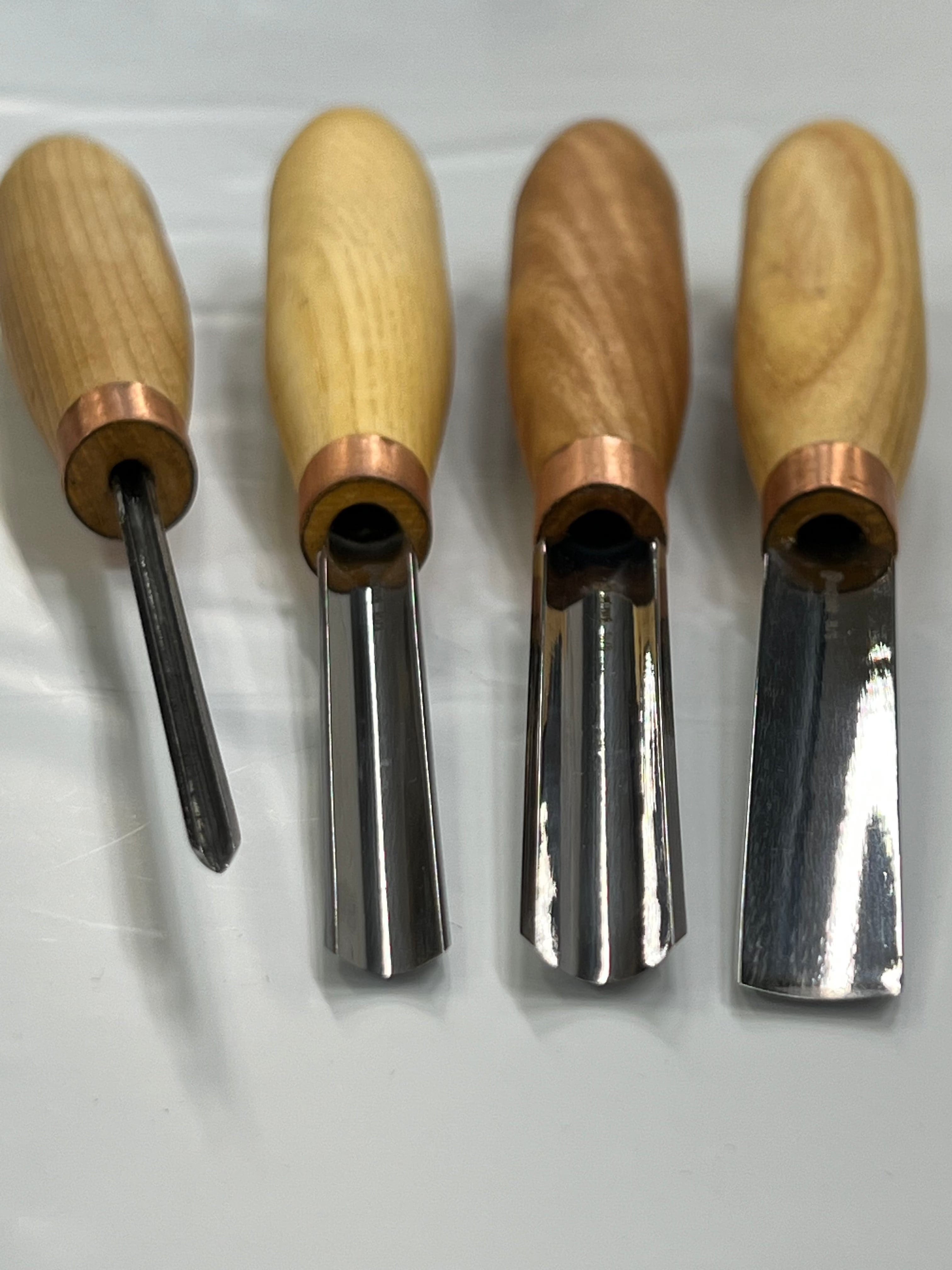 Treskjæringsjern-sett SC02 fra Beaver Craft 4 jern