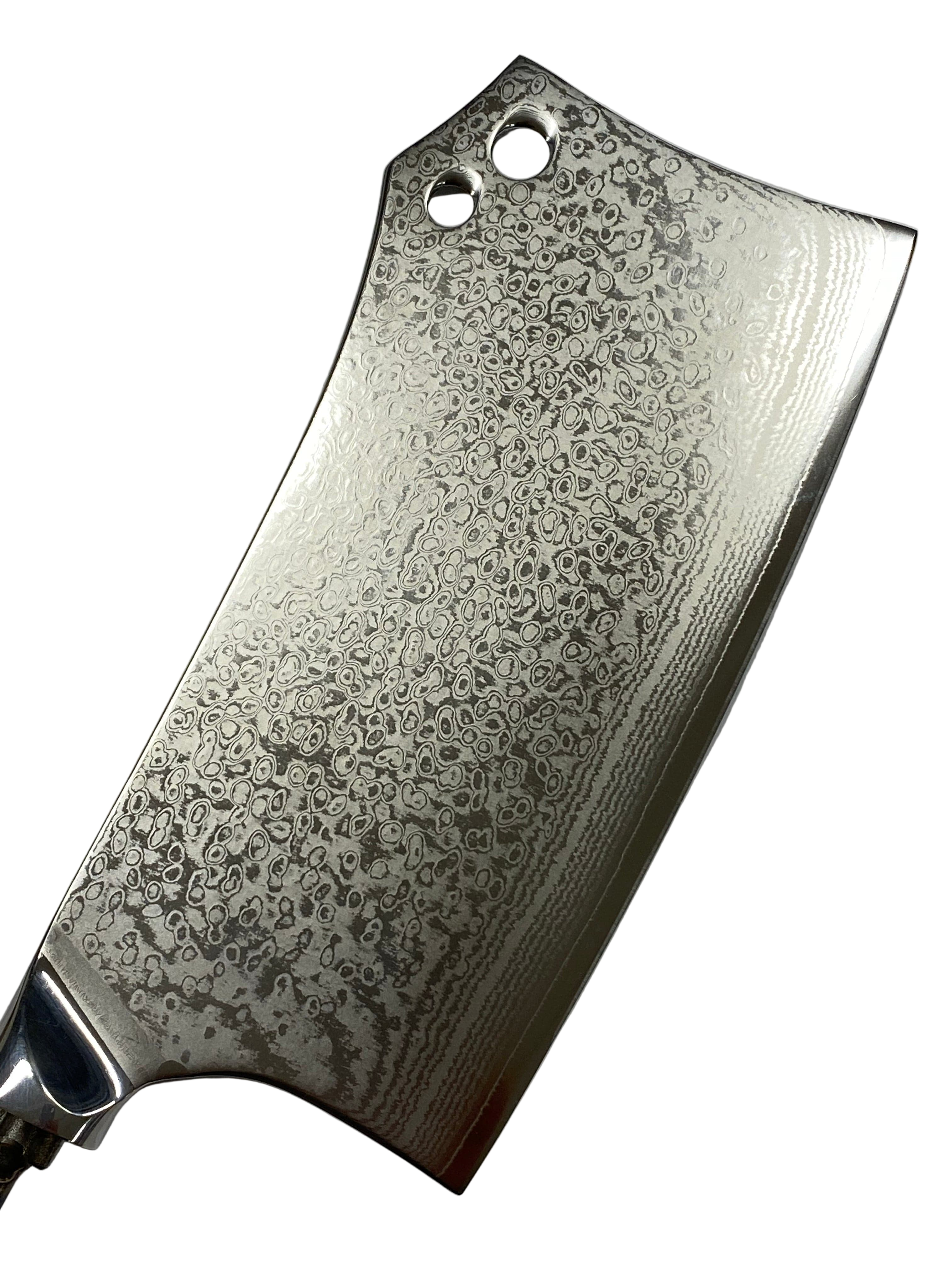 Cleaver - AUS10 Damask Kokkekniv 7"