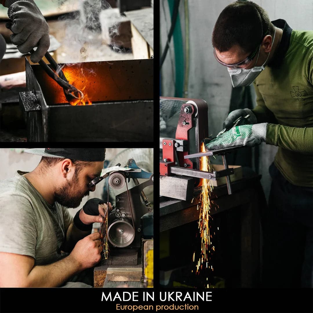 BSH2 Glacier Bushcraft kniv med slire