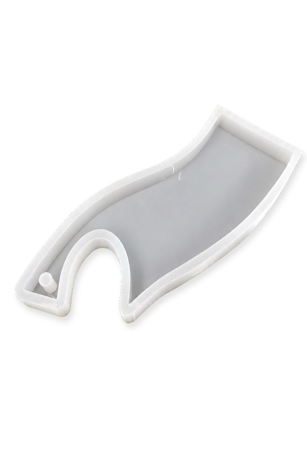 Silikonform til cleaverformet serveringsbrett 457 × 188 × 32 mm