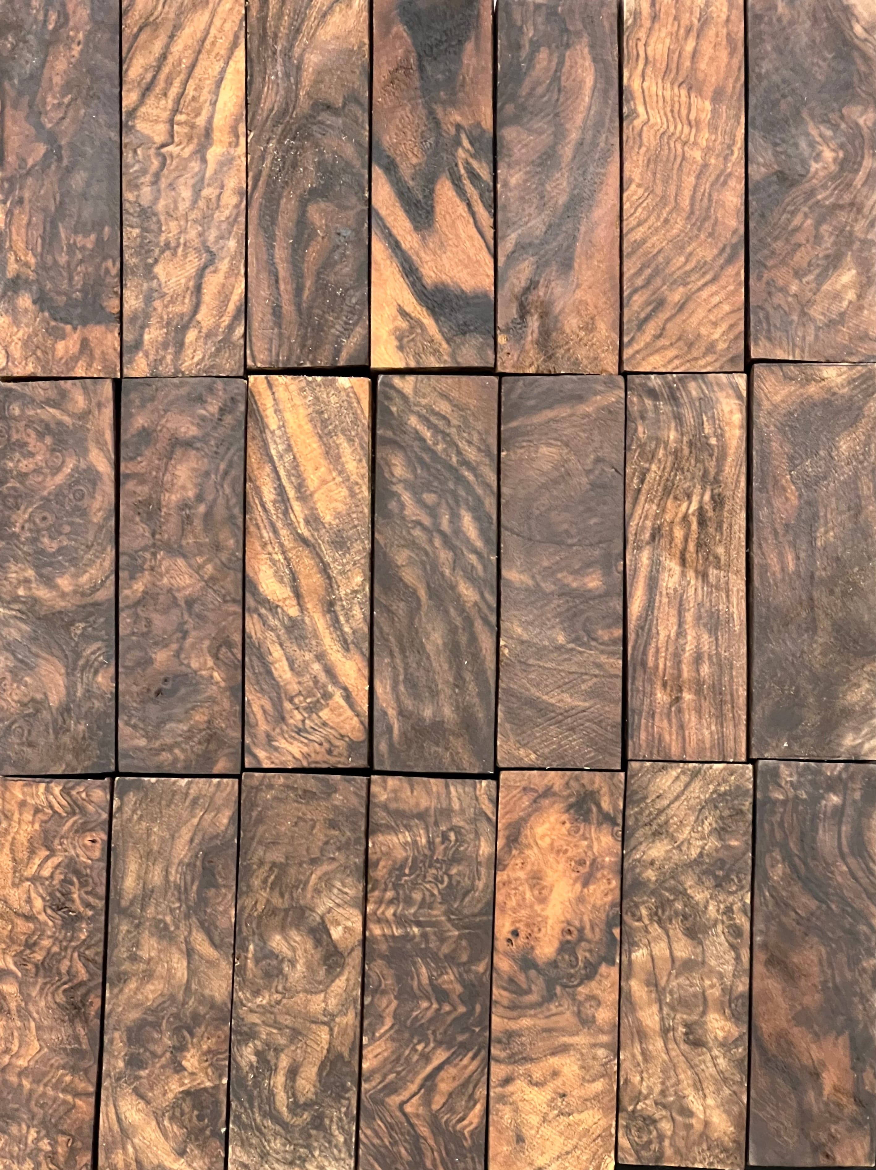 Premium skaftämne i valnöt