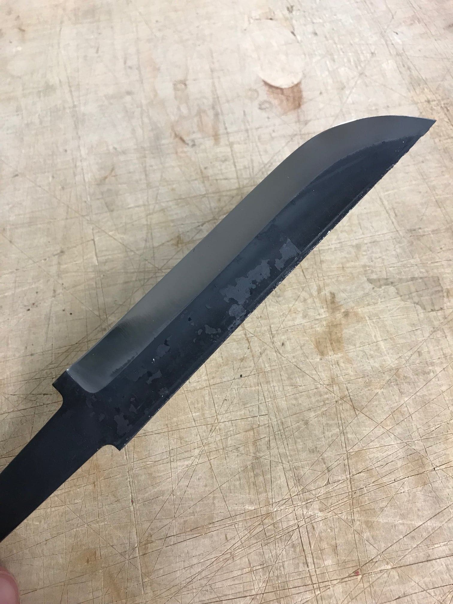145 mm knivblad med ricasso (Palko)