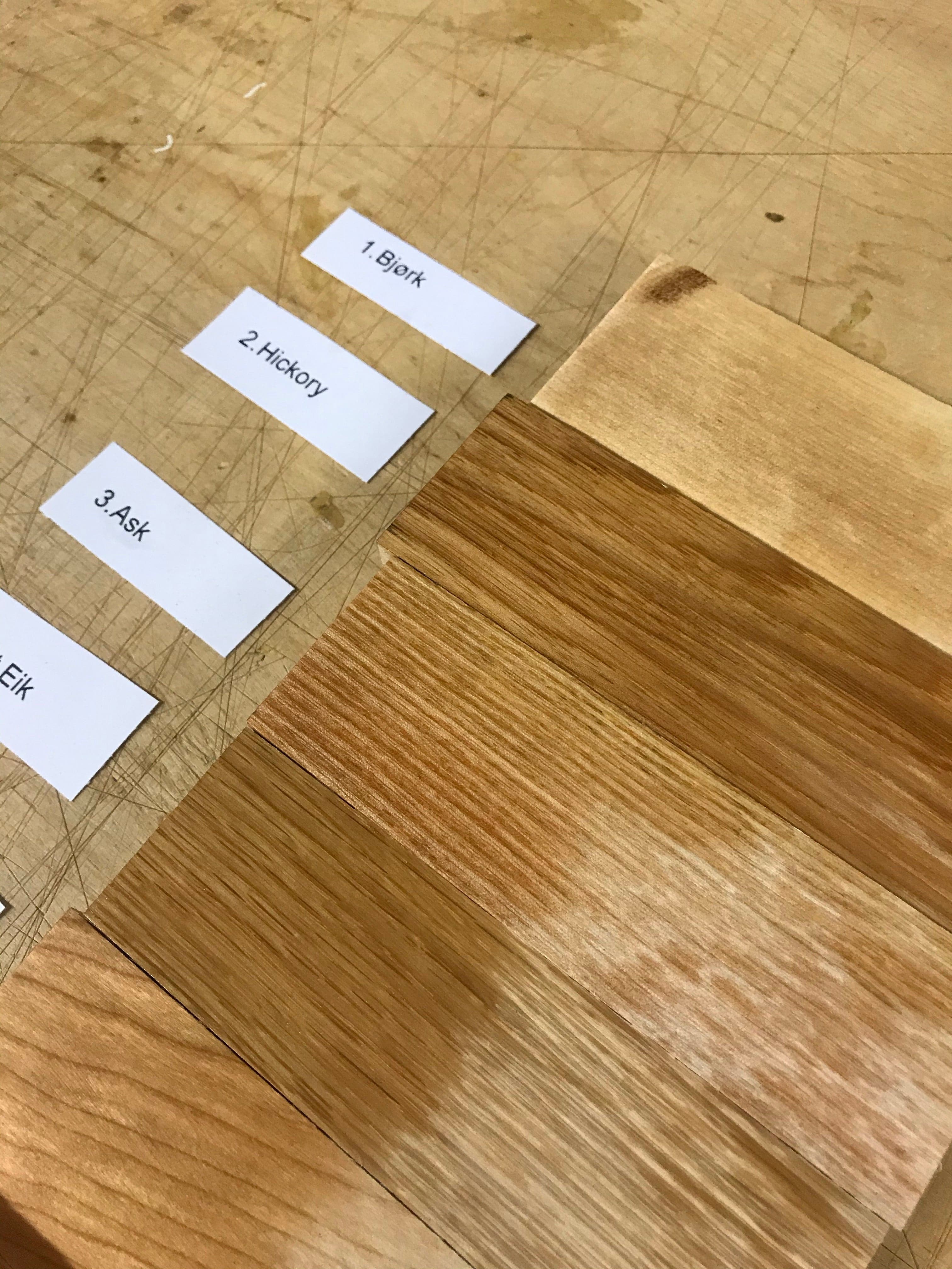 Knivskaftämne av trä