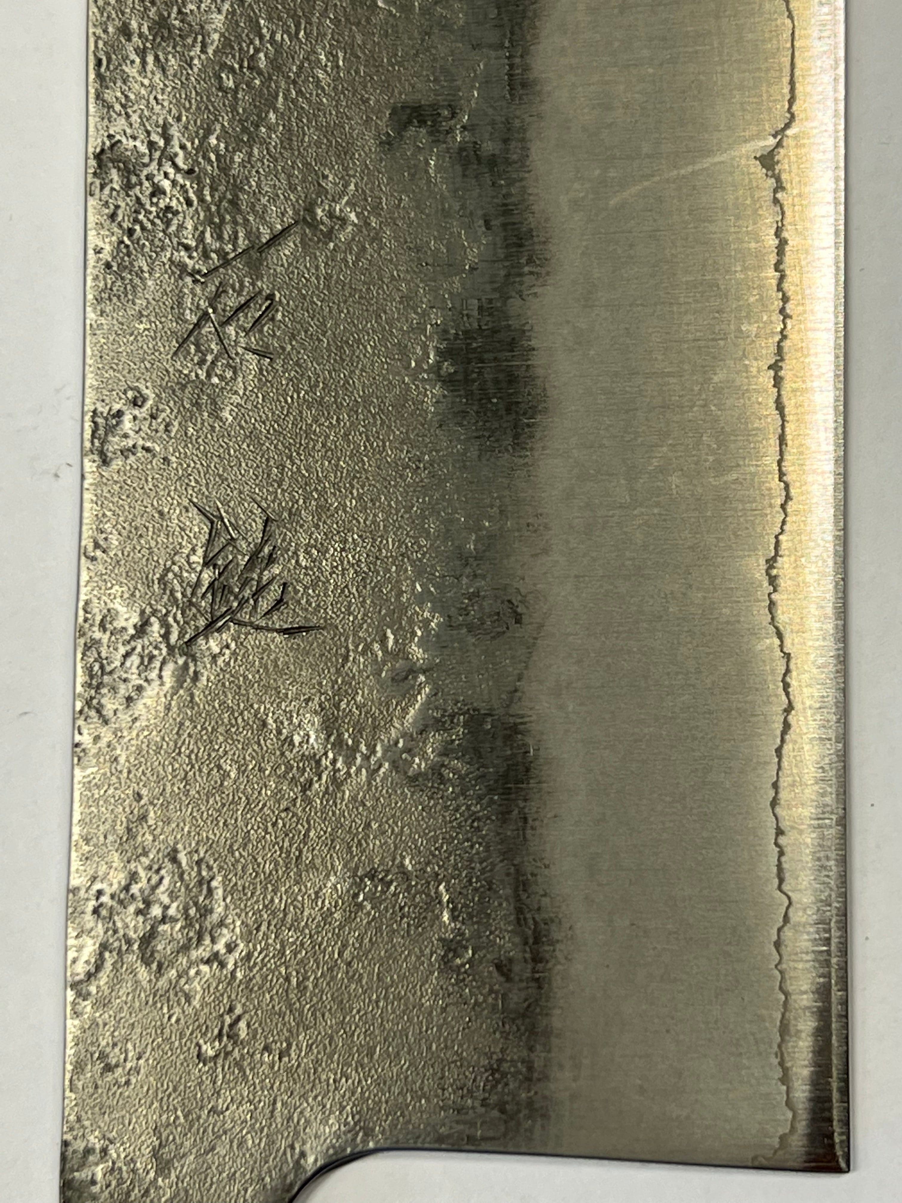 Nakiri 165 Silver3 japanskt handsmidet knivblad