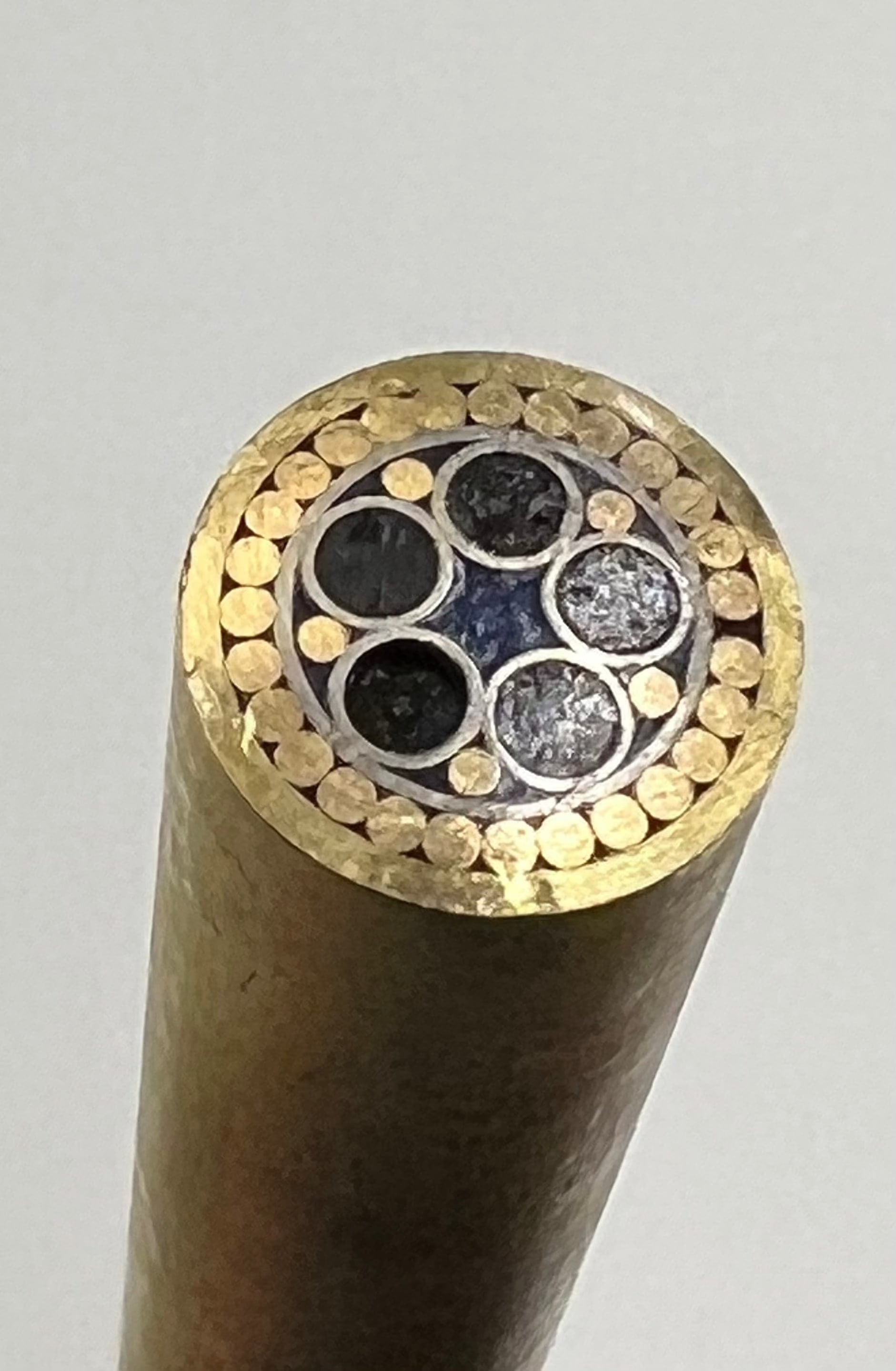 Mosaic pin 9.5mm Skaftpynt