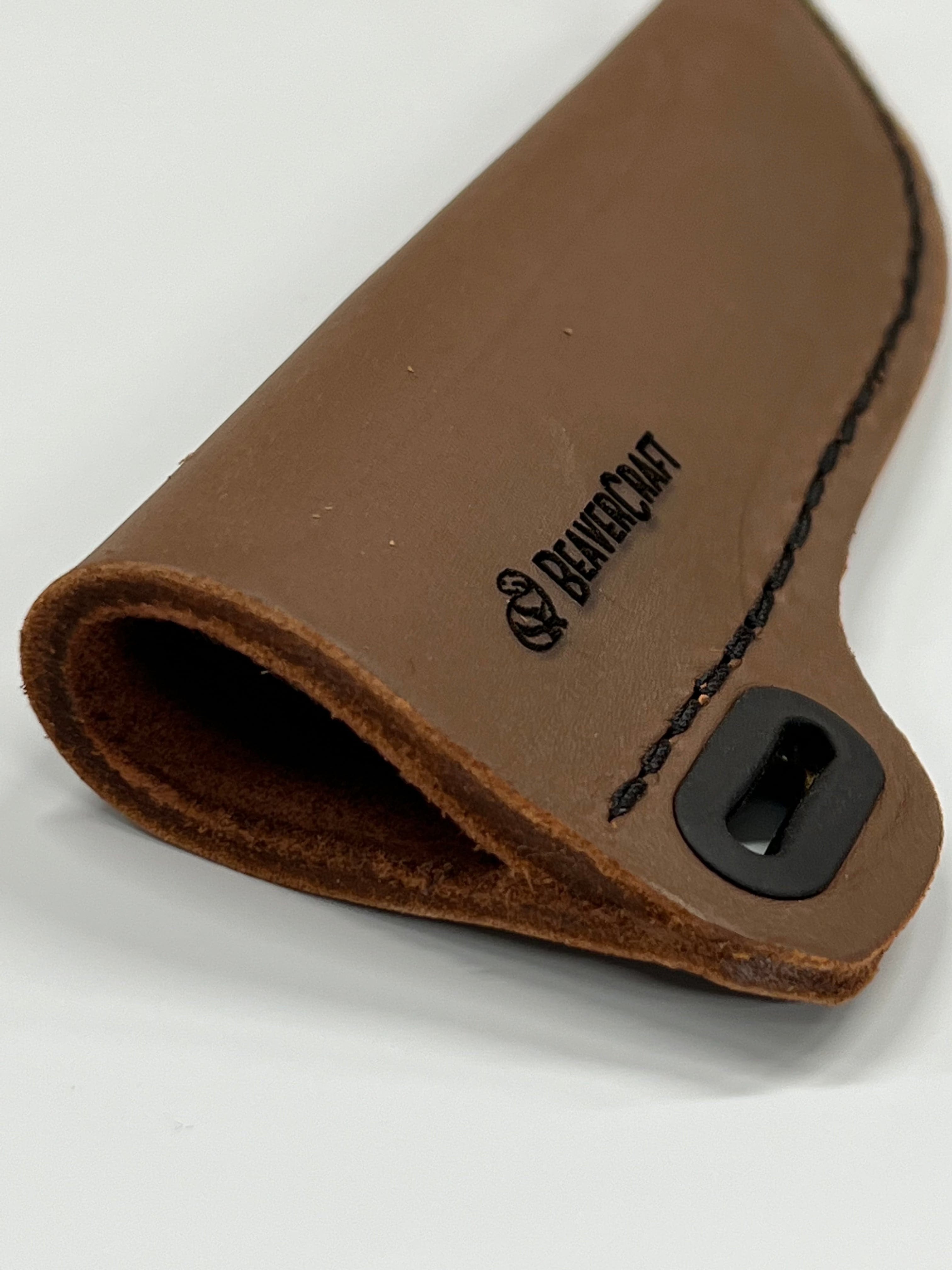 Knivslire i lær SH1 Beaver Craft