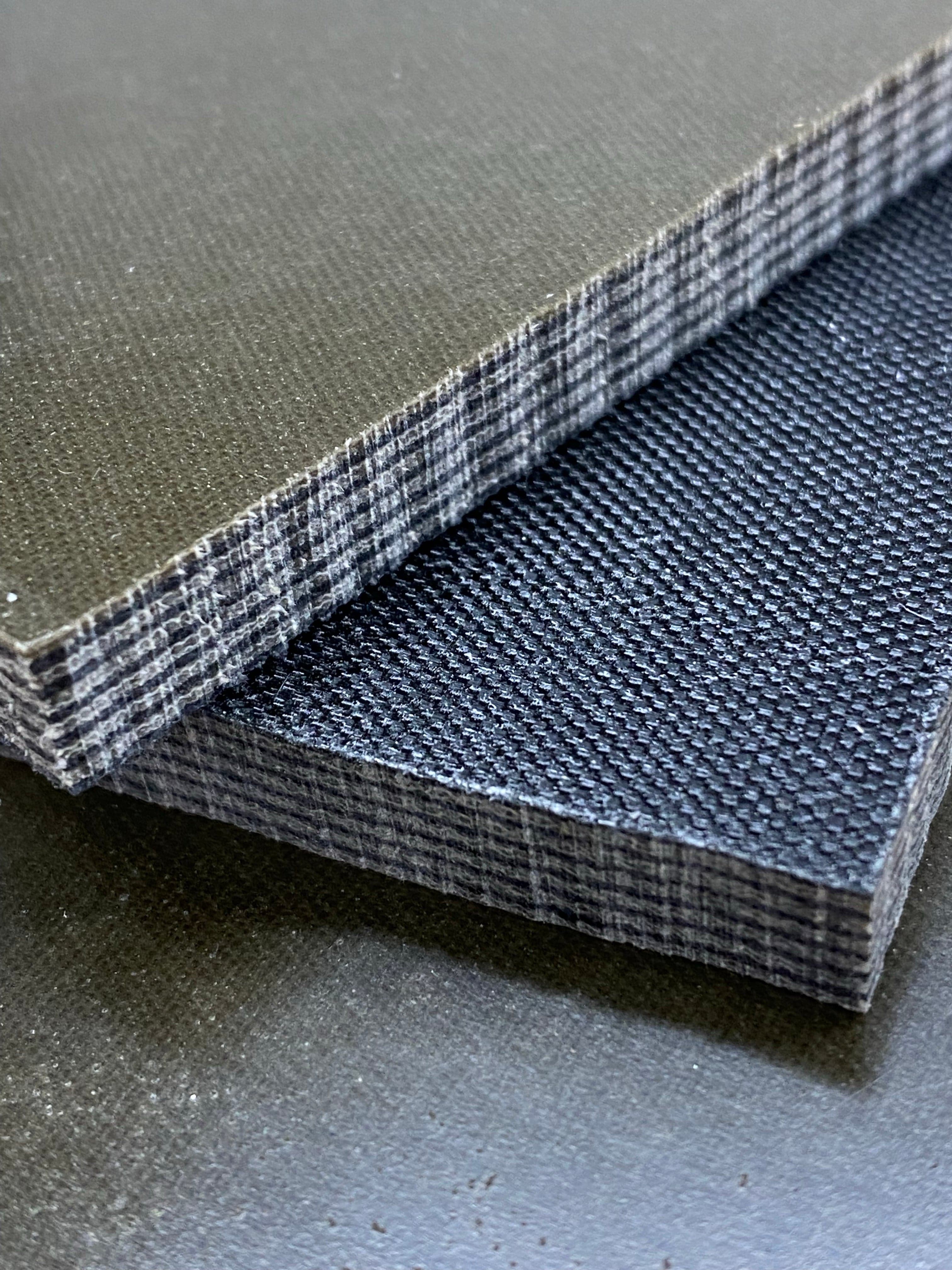 Micarta-platta skaftmaterial