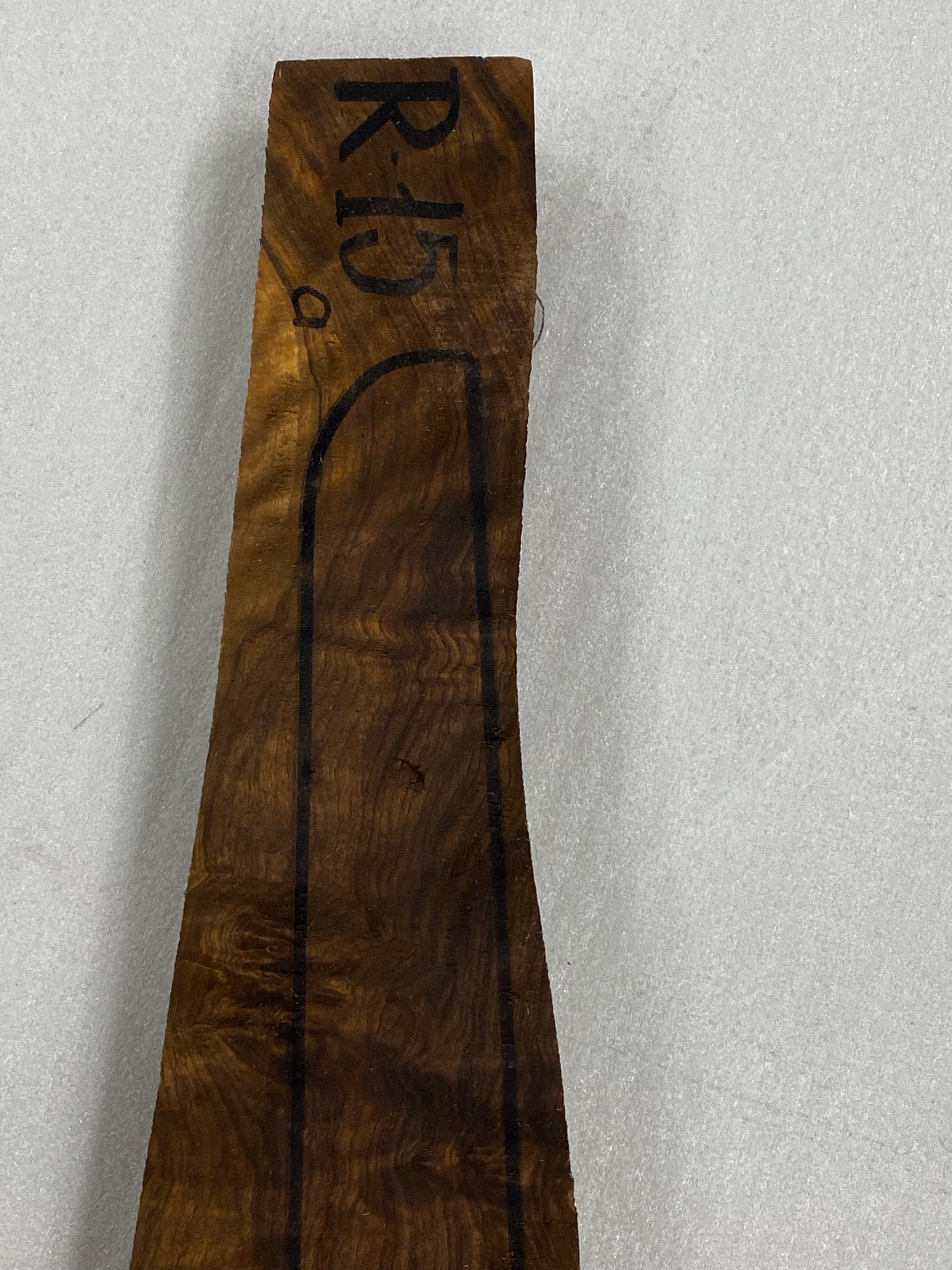 Riflestokkemne Tyrkisk Valnøtt Grad 5 R-15