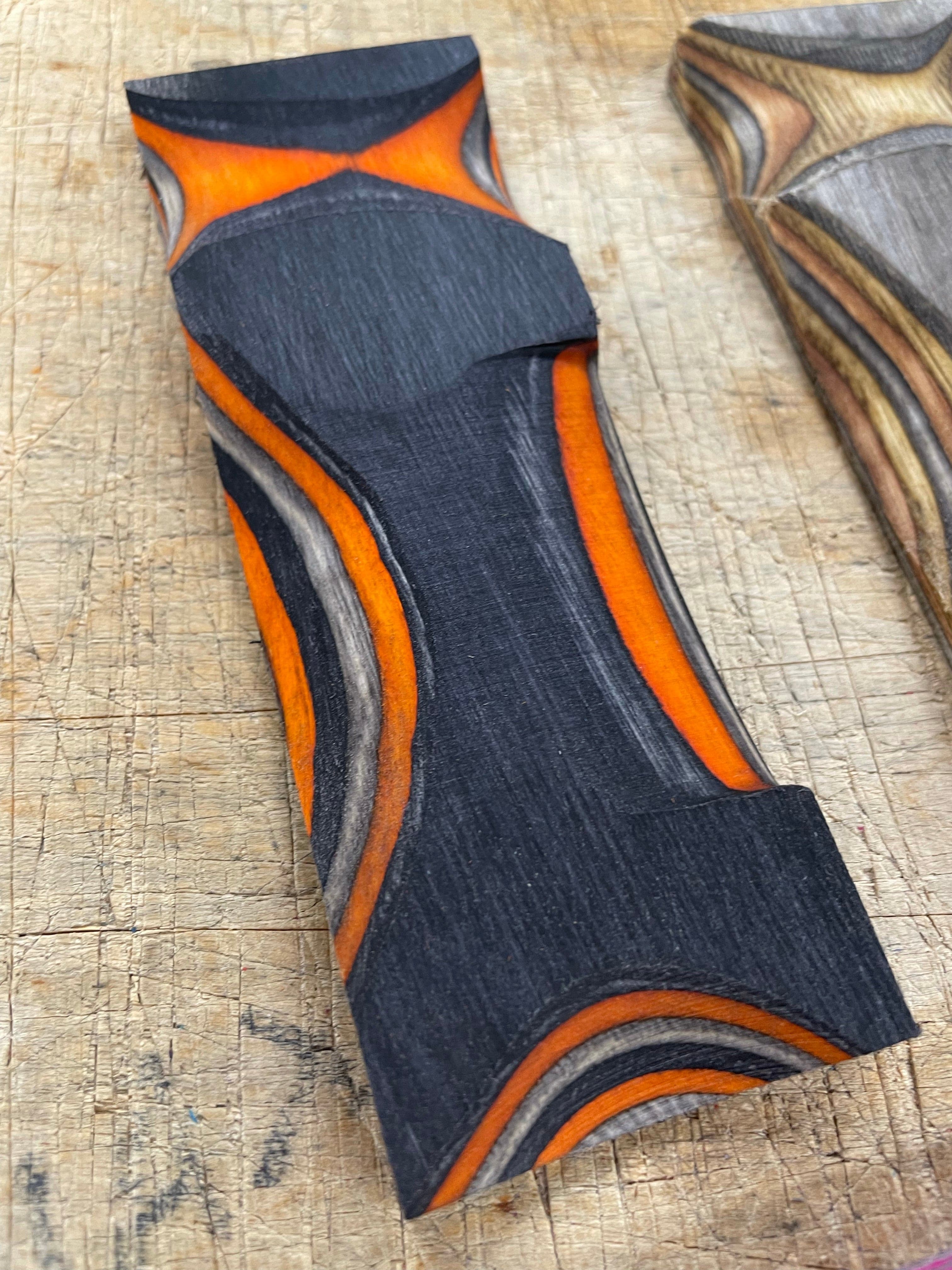 Lawood Blokk - Laminated and colored shaft blank