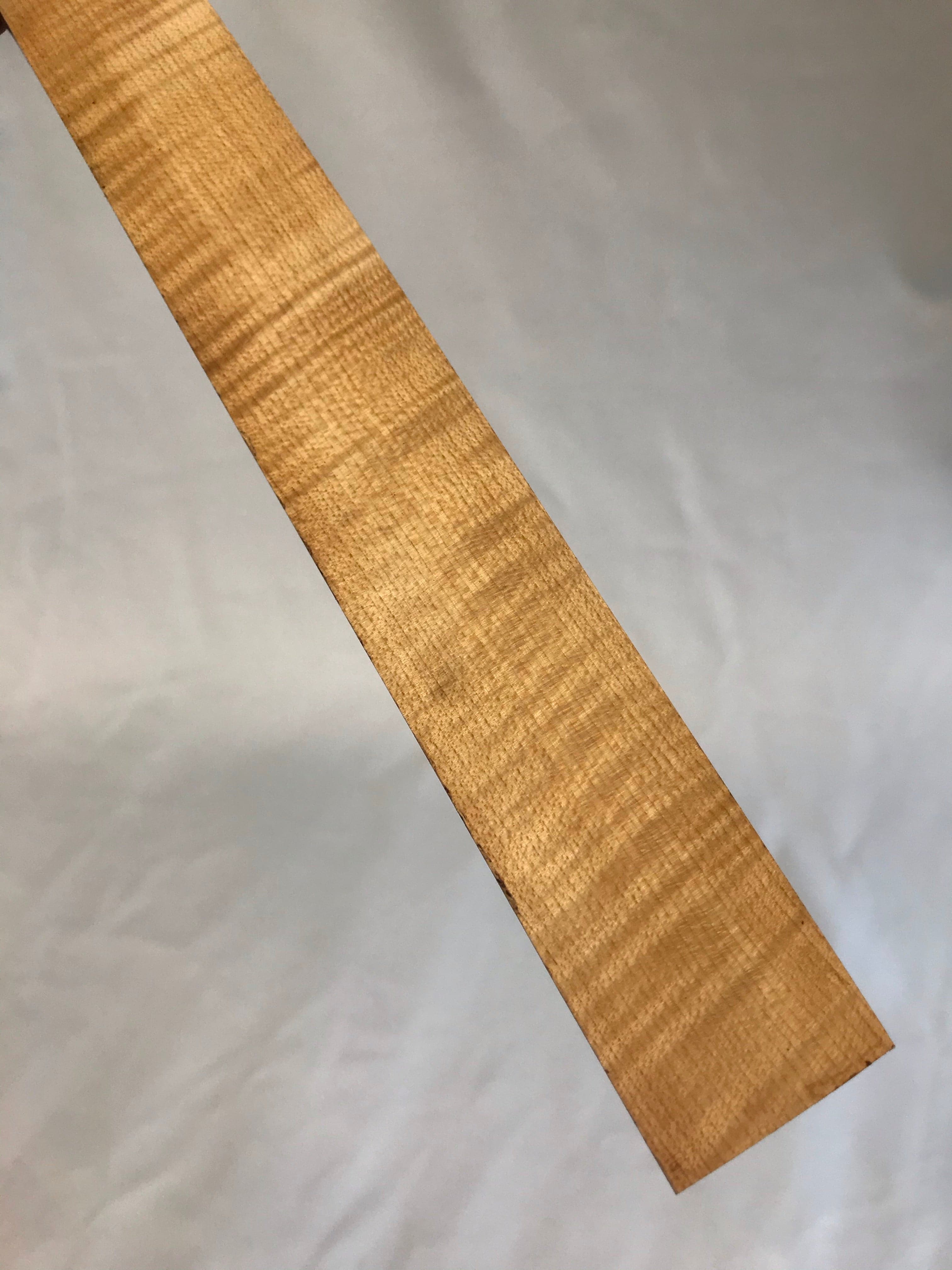 Flammig lönn 45 cm skaftämne