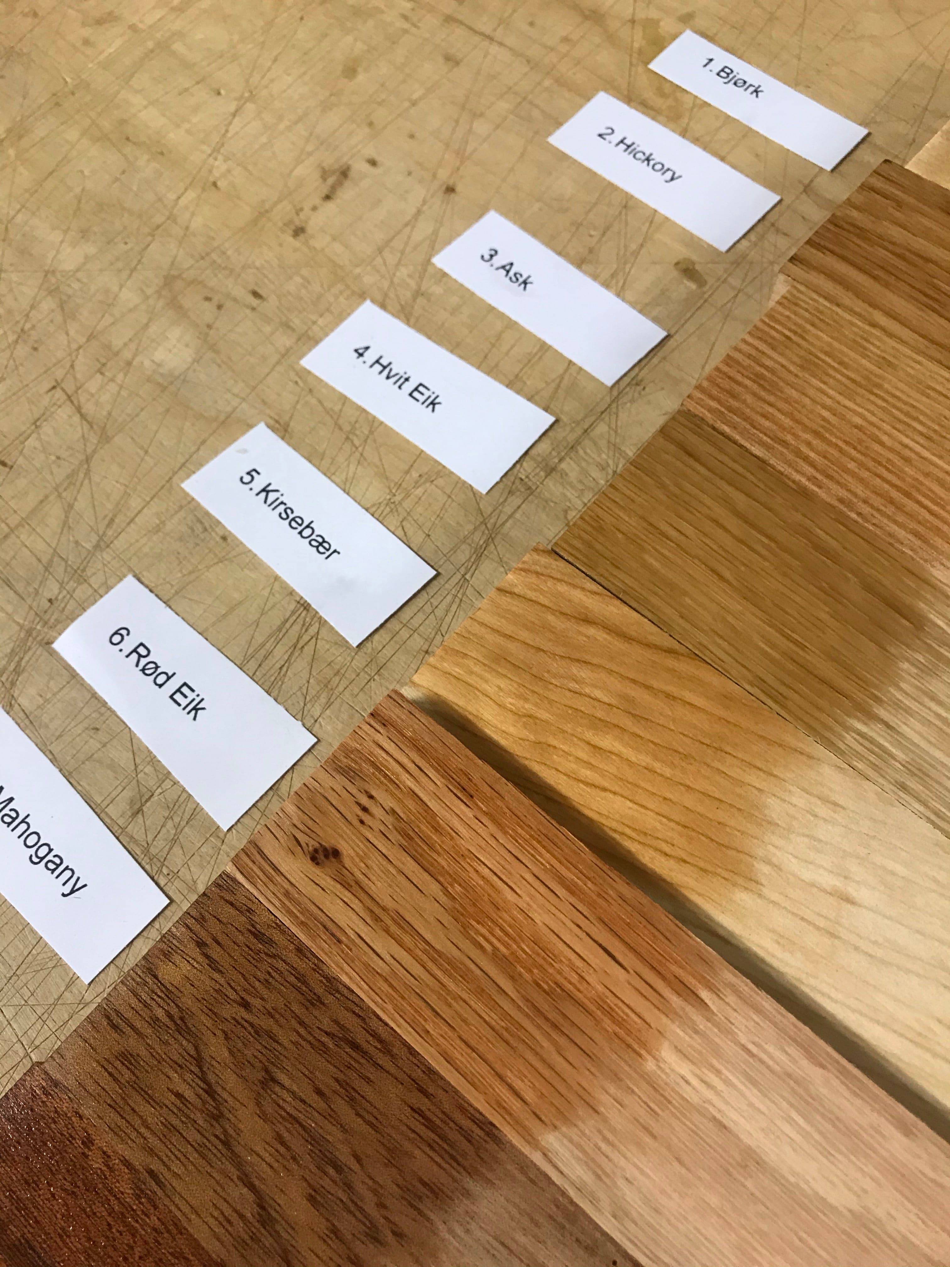 Knivskaftämne av trä