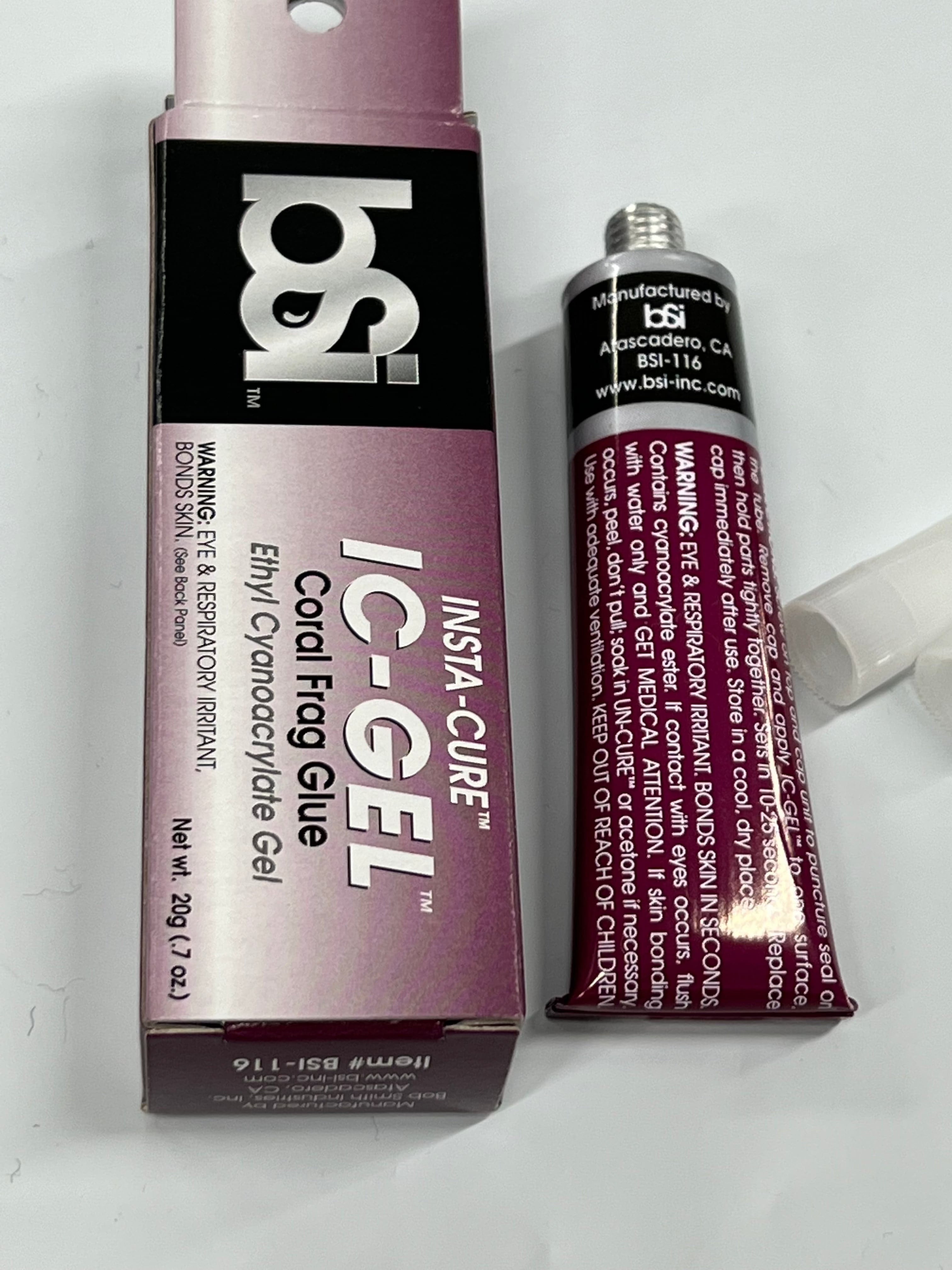 BSI IC-GEL Insta-Cure snabblim 20g/tub