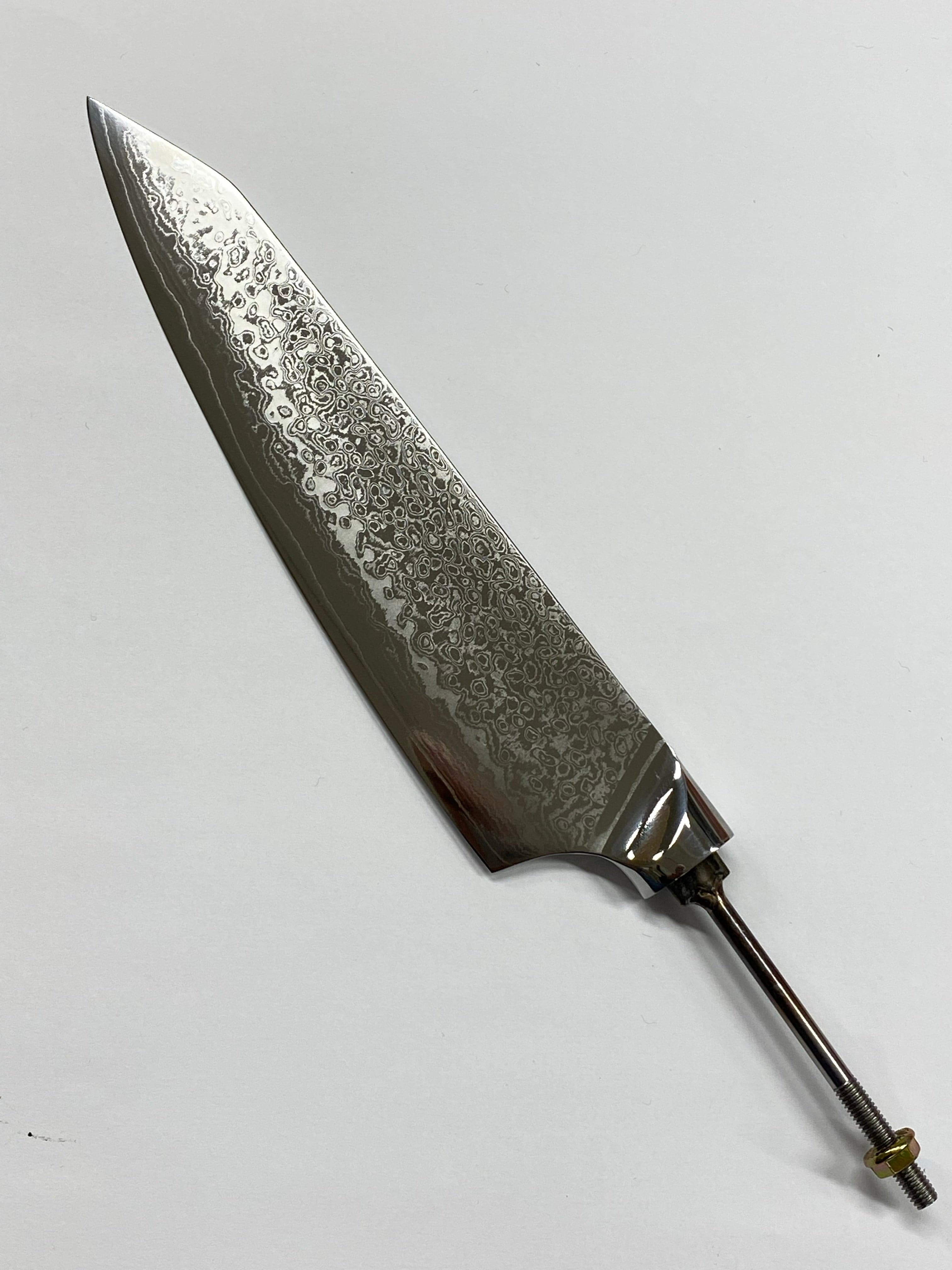 Kockknivblad - AUS10 Damask Kockkniv 8"