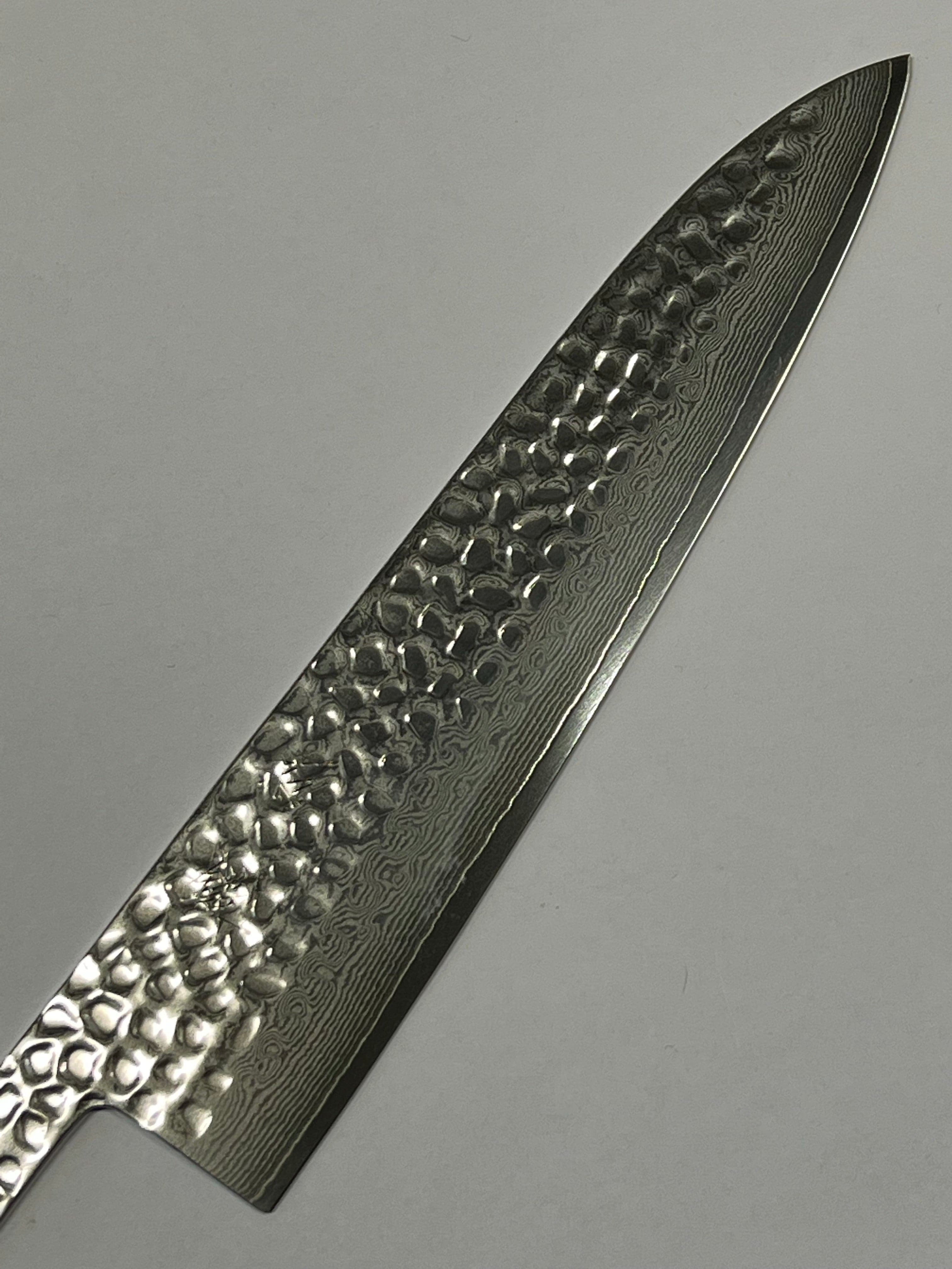 Gyuto 210 VG10 Damask japanskt handsmidet knivblad