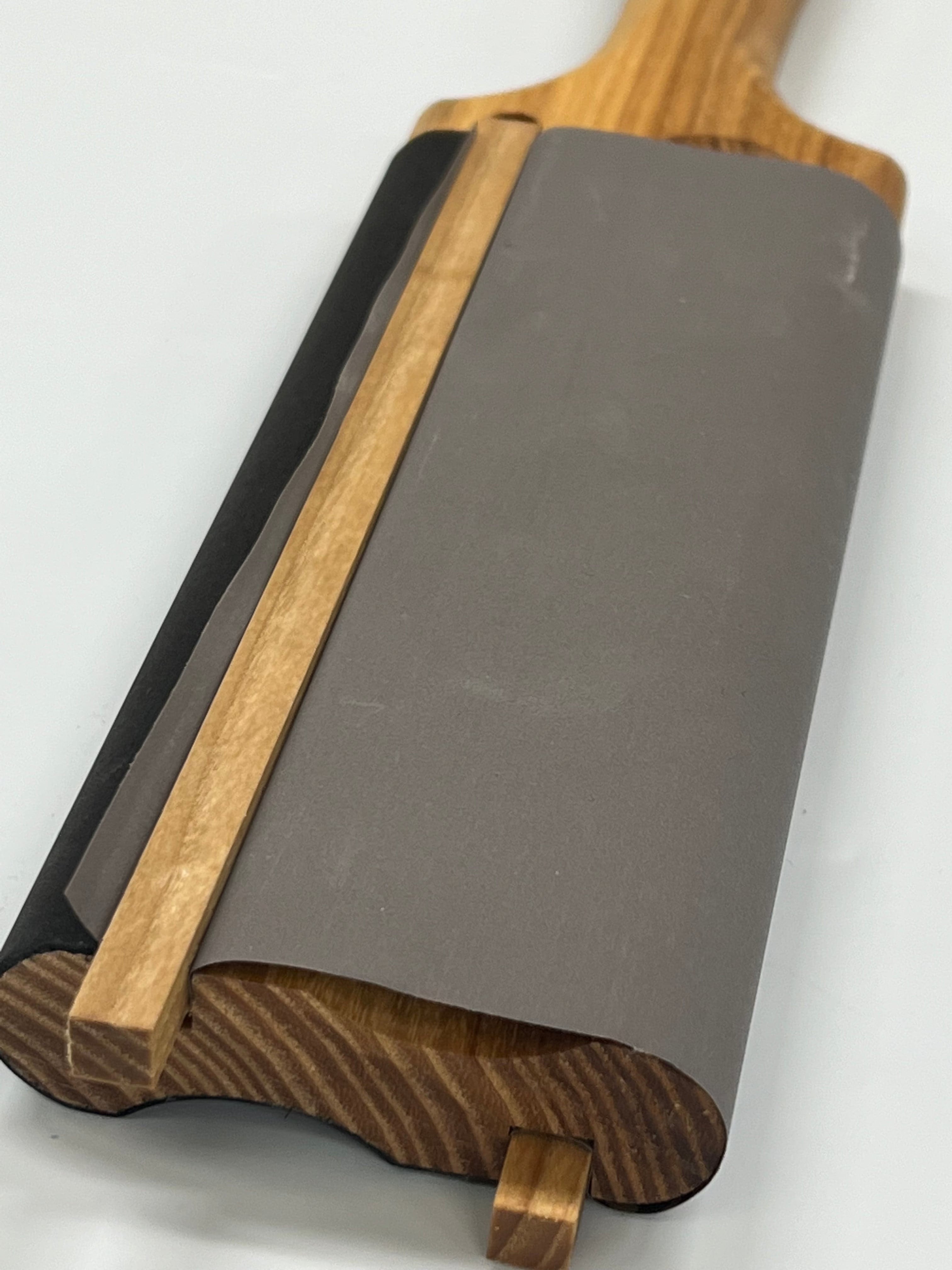 Läderrem för fickkniv och böjt ägg LS5P1