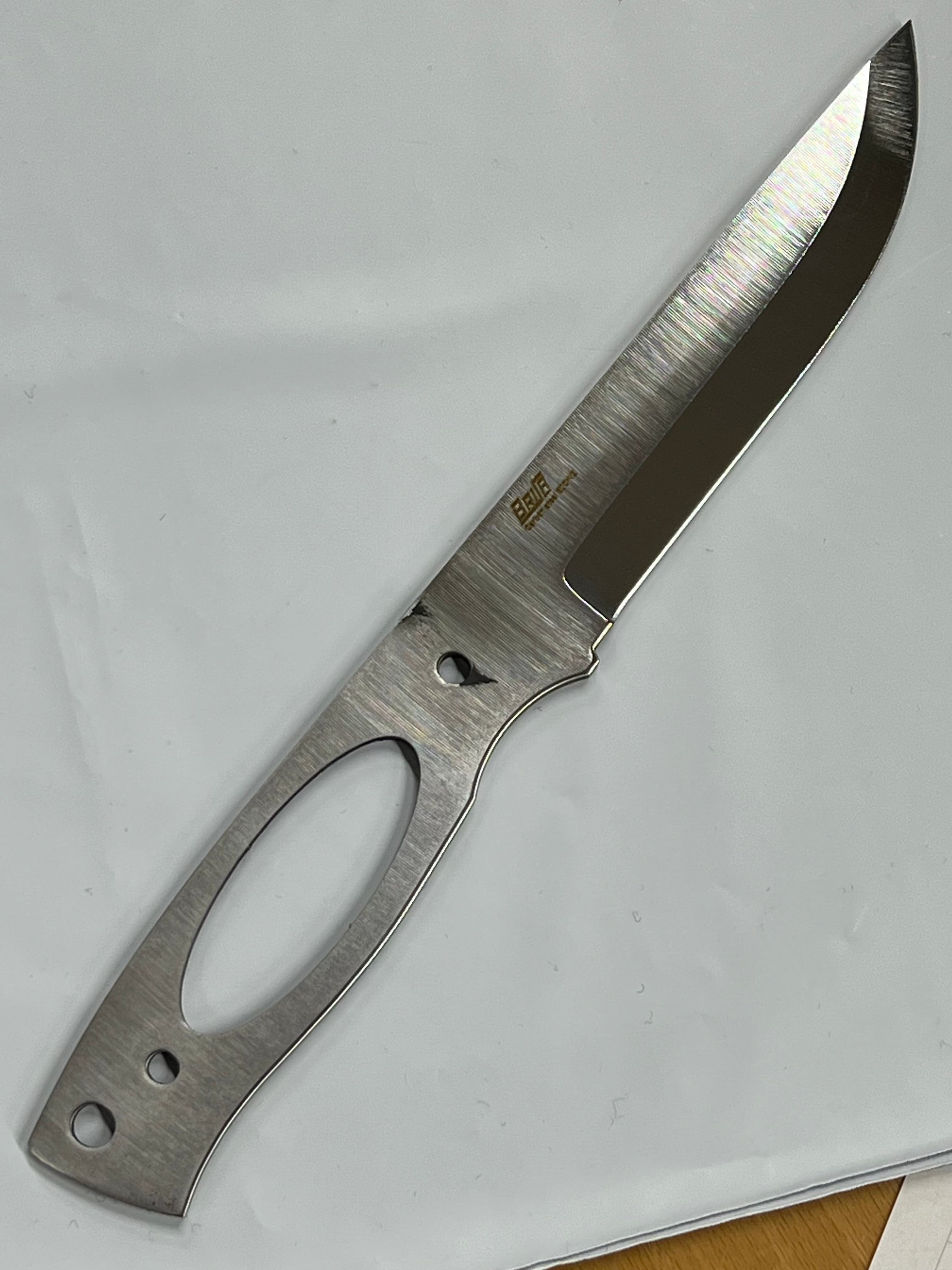 Brisa Trooper 115 Scandi 80Crv2 knivblad i kolstål