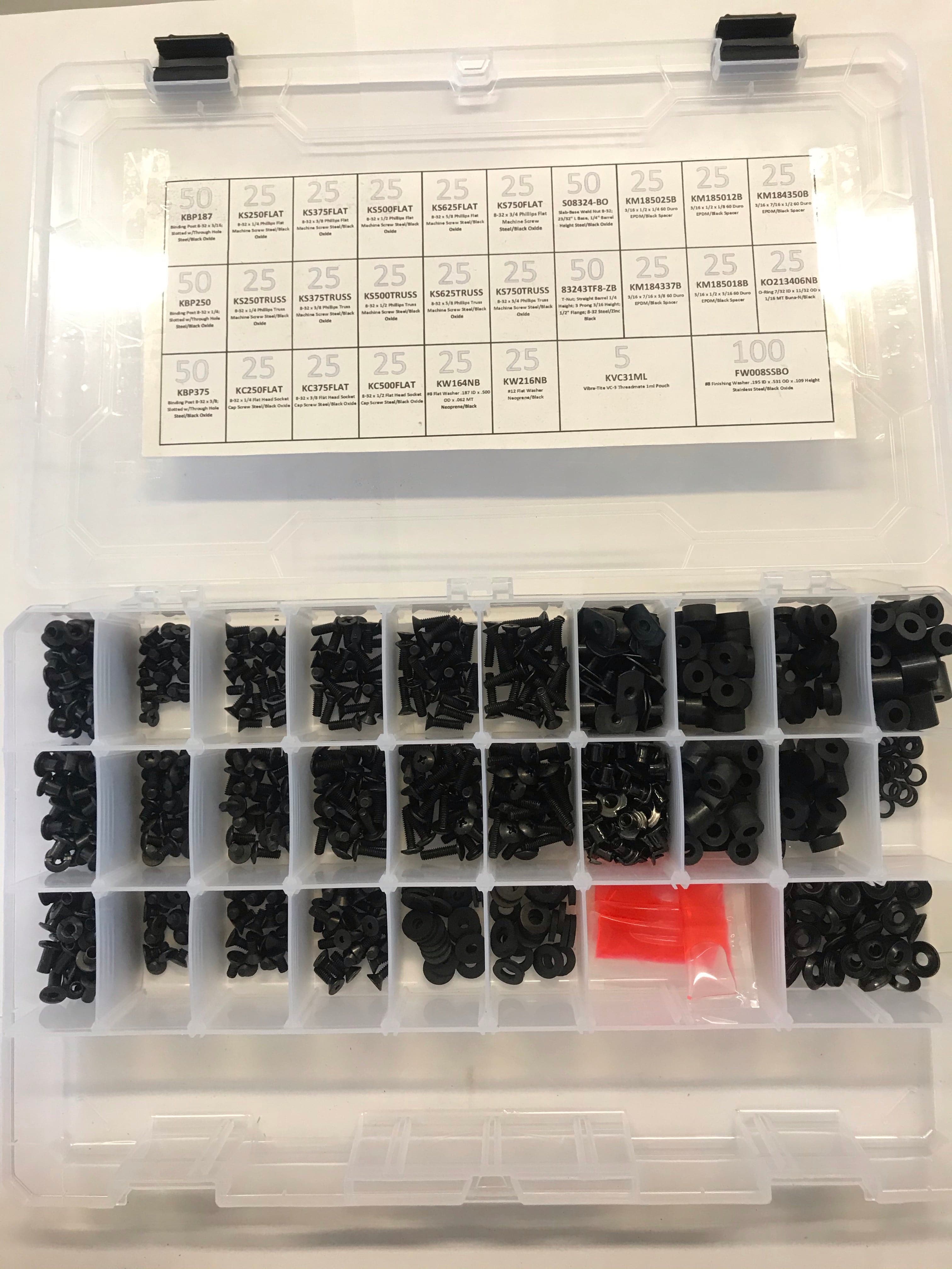 Hårdvarusats för Kydex-slidor