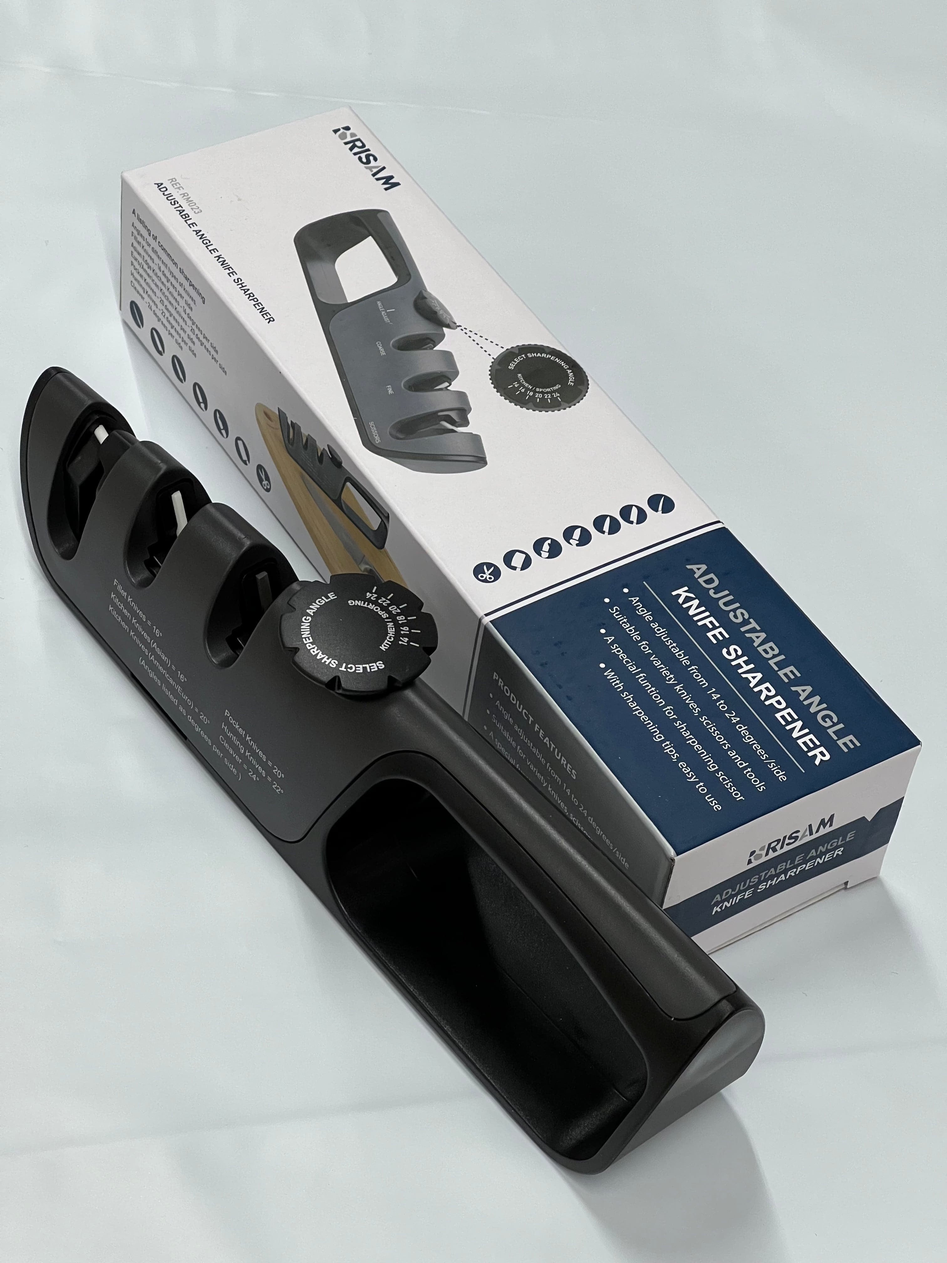 Snabb knivslipare med justerbar vinkel RISAM RM023