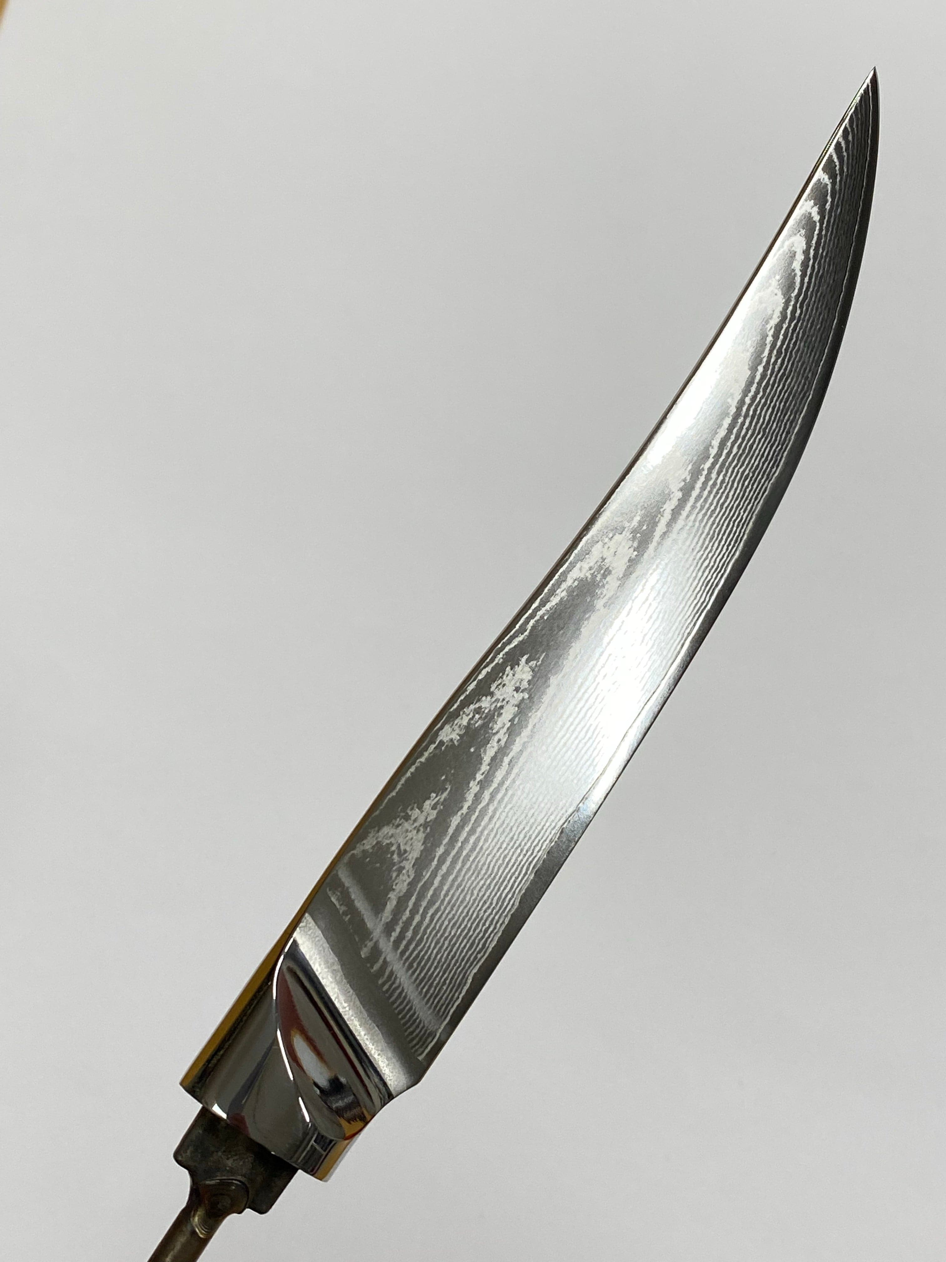 Biffknivblad 5" (140mm) - VG10 Damask Kokkekniv