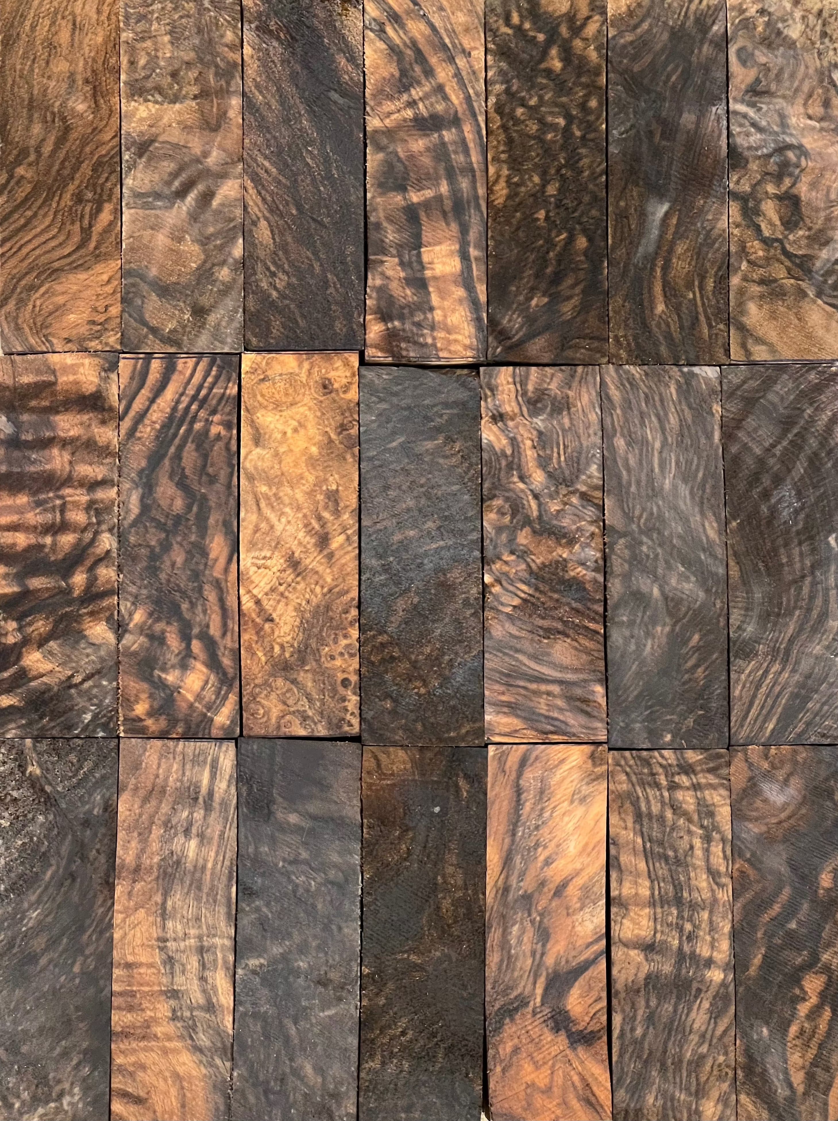 Premium skaftämne i valnöt