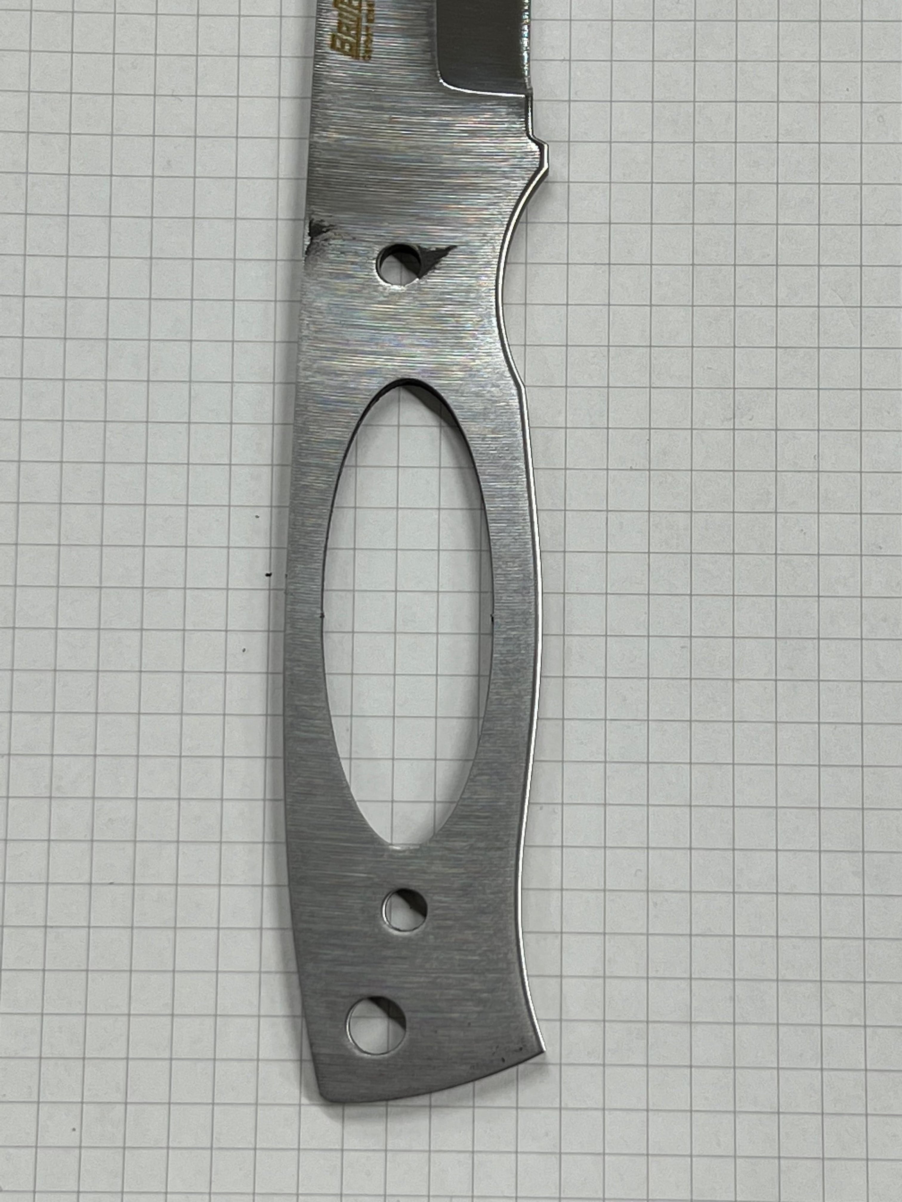 Brisa Trooper 115 Scandi 80Crv2 knivblad i kolstål