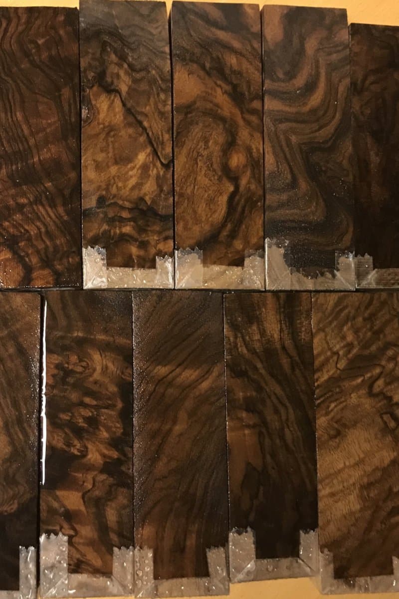 Premium skaftämne i valnöt