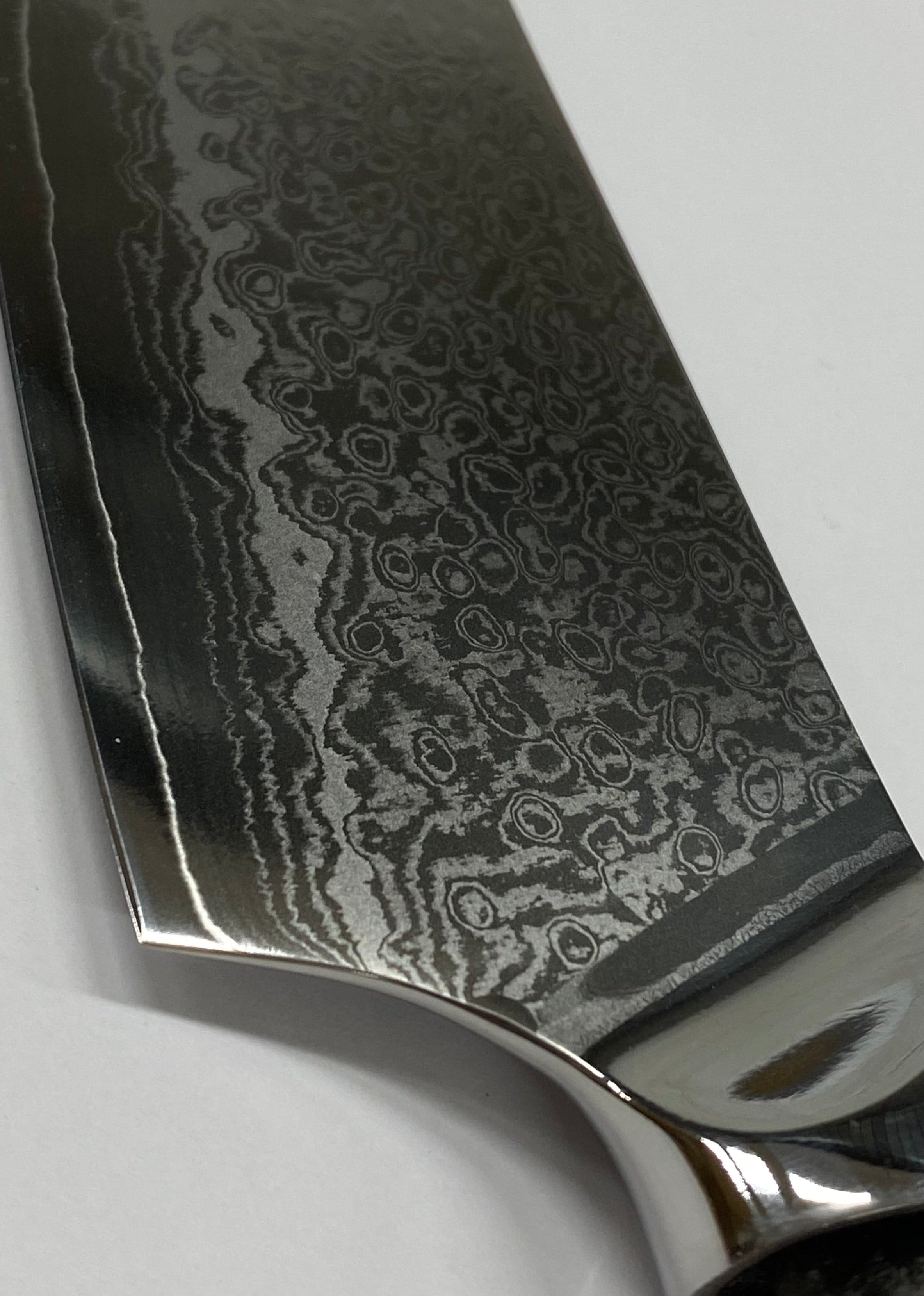 Kockknivblad - AUS10 Damask Kockkniv 8"