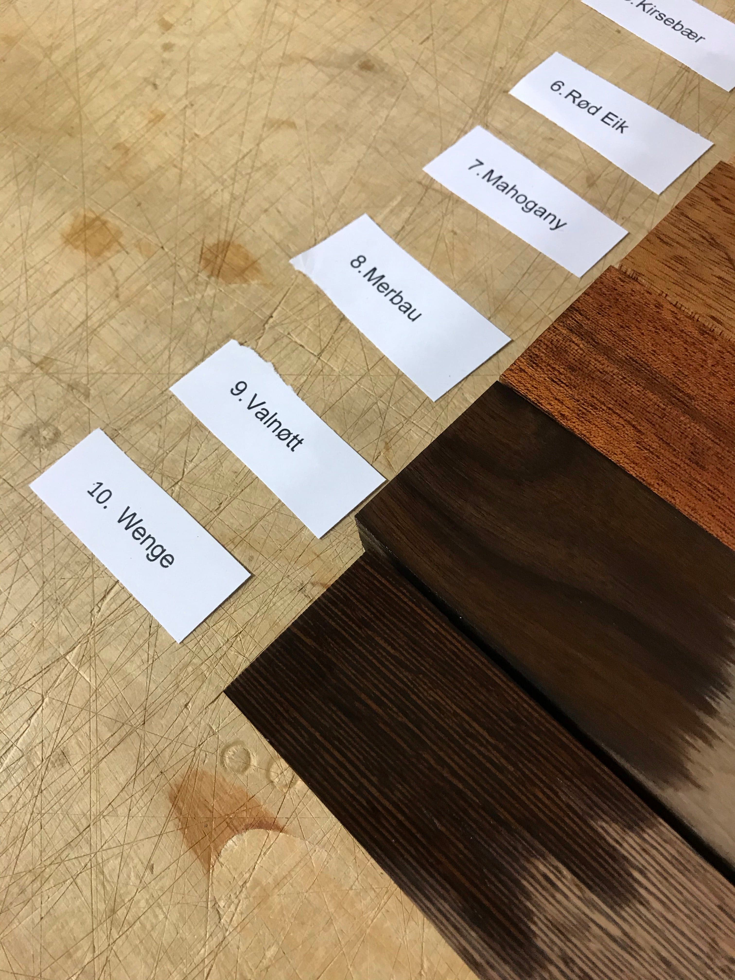 Knivskaftämne av trä