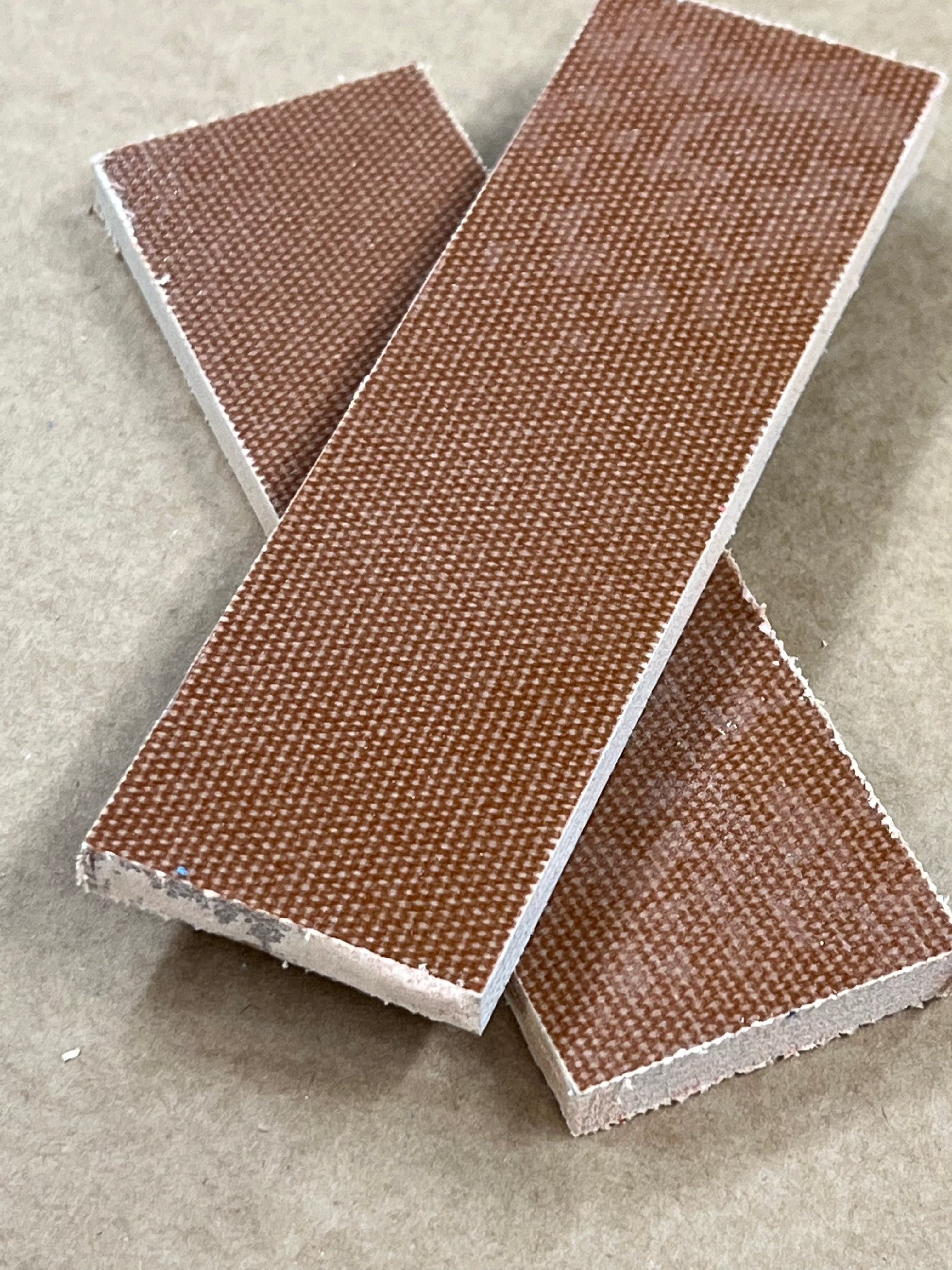 Micarta-platta skaftmaterial