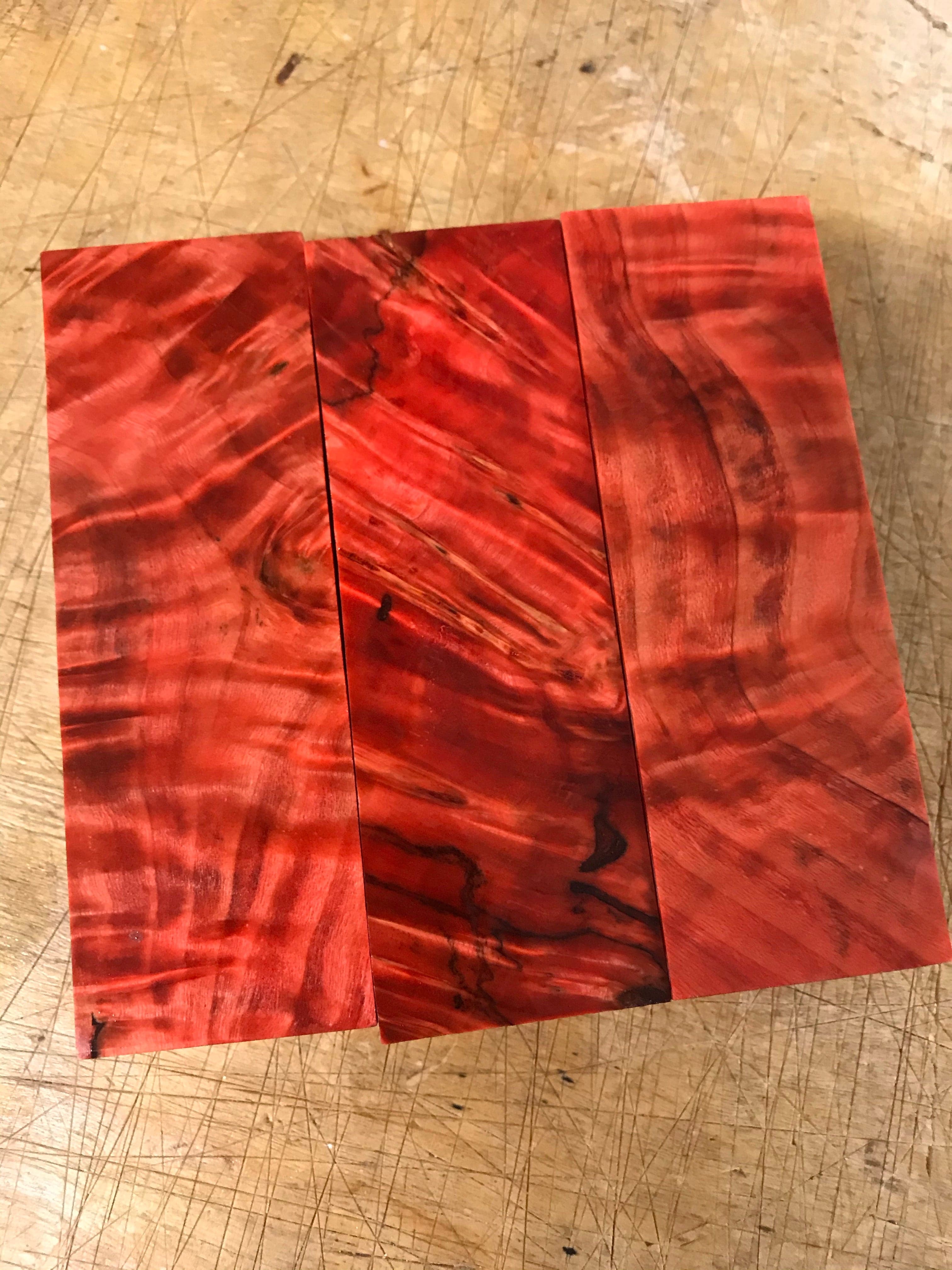 Flammande poppel - Röd