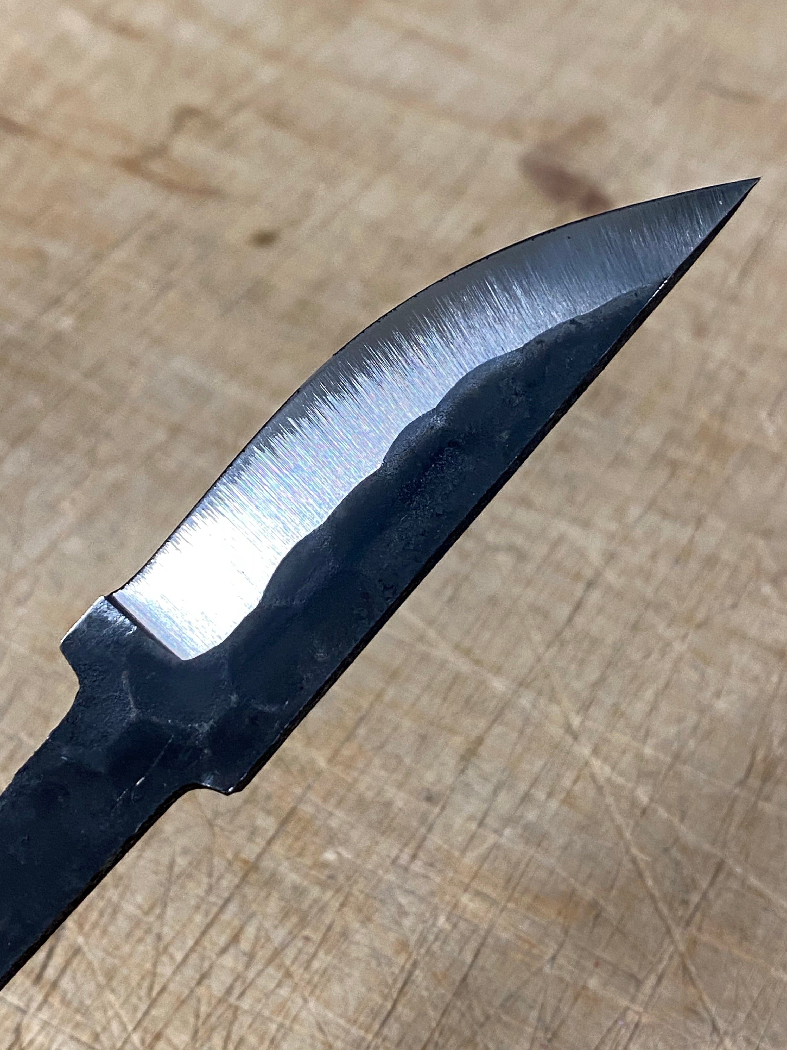 62 mm hammarbehandlad knivblad