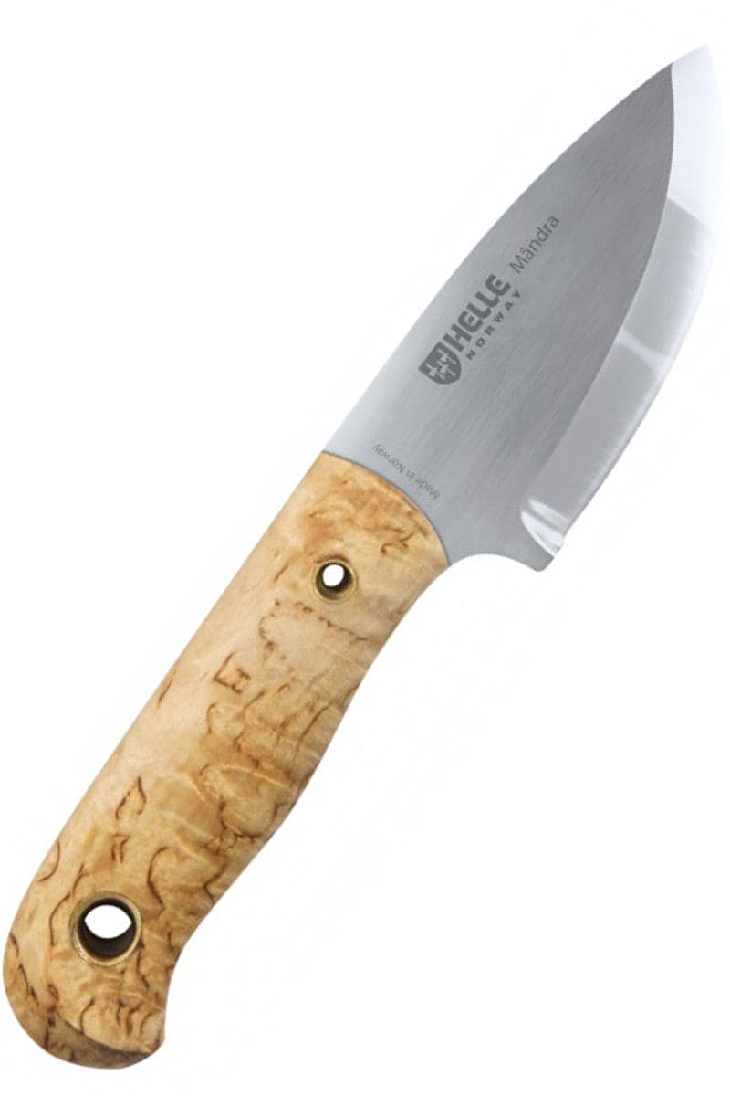 helle knivblad mandra Mândra med skaft