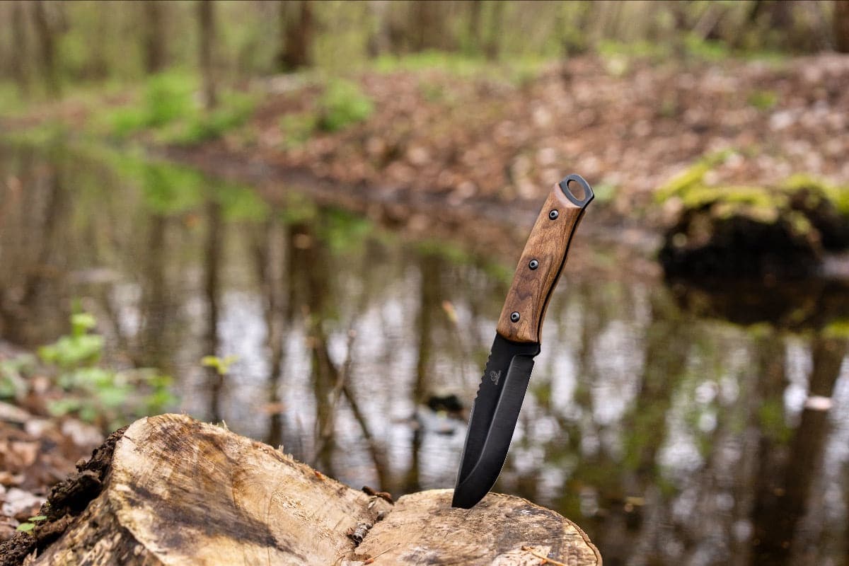 BSH4 Dusk-kit Bushcraft knivblad med skruer