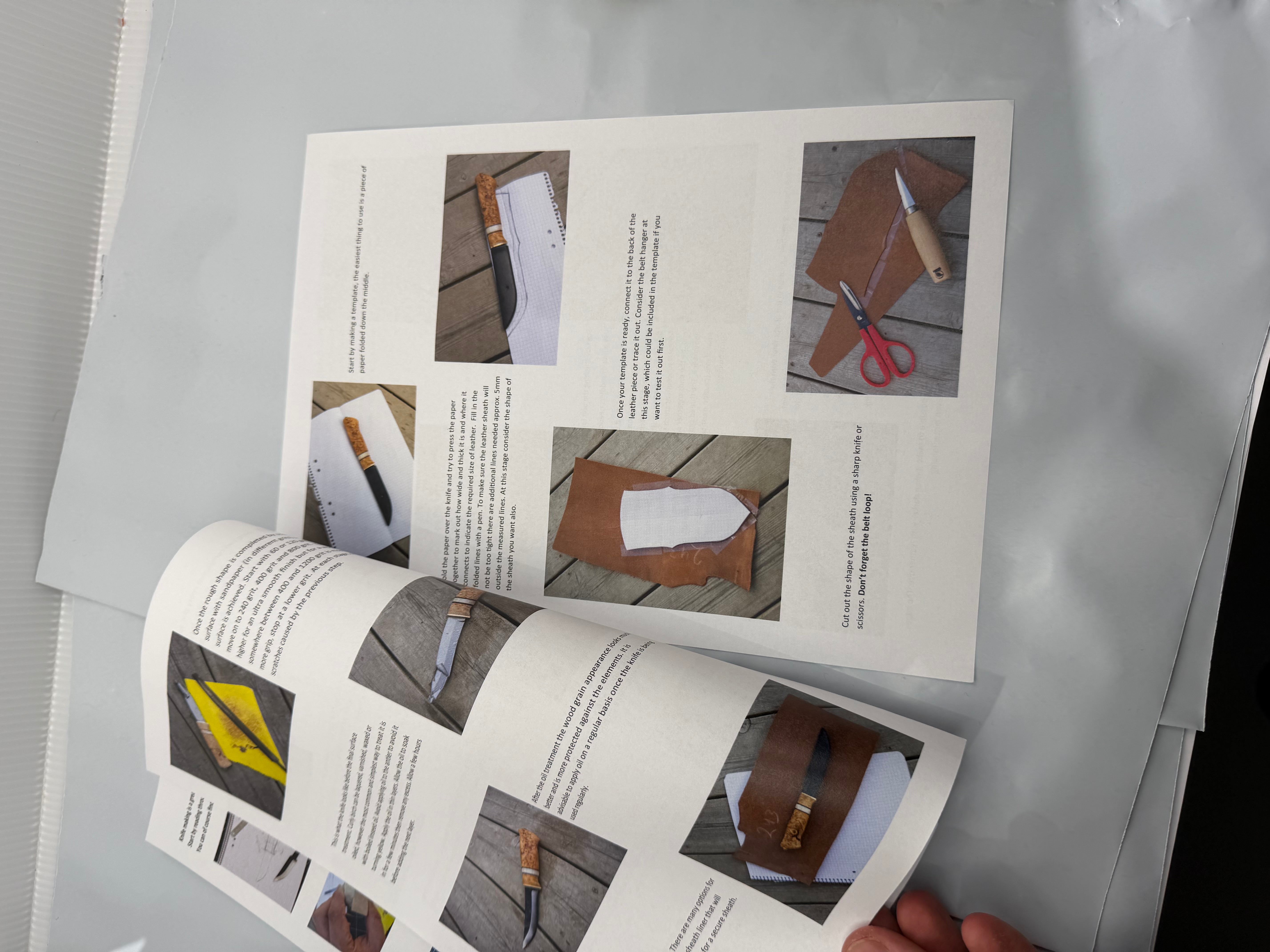 Knivbyggesett KBS3 - 95mm Tollekniv