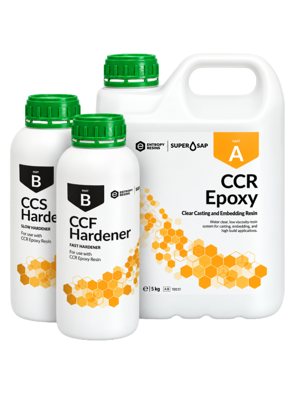 Glassklar Støpeepoxy - CCR Epoxy Entropy SuperSap