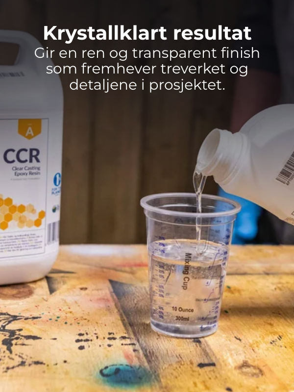Glassklar Støpeepoxy - CCR Epoxy Entropy SuperSap