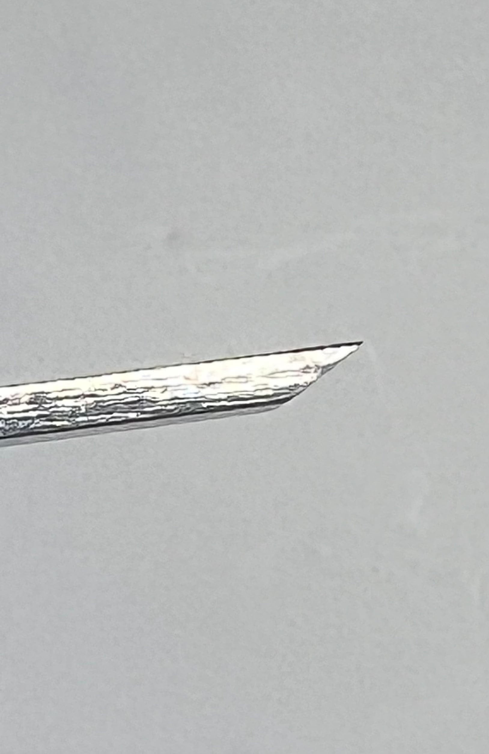 Treskjæringsjern 75x3mm rett flat meisel P1/03 m/kulehåntak