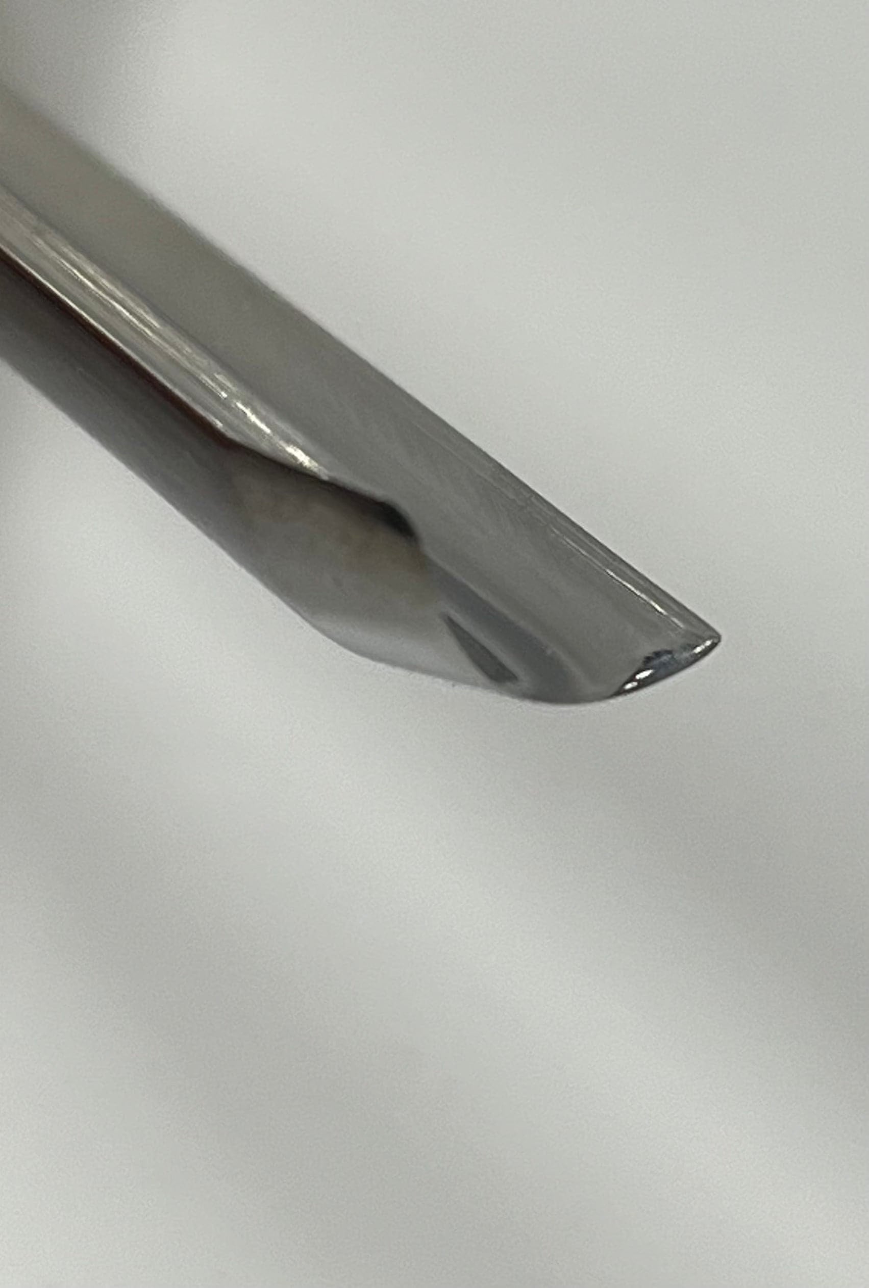 Treskjæringsjern 80x10mm rett rundet meisel K9/10