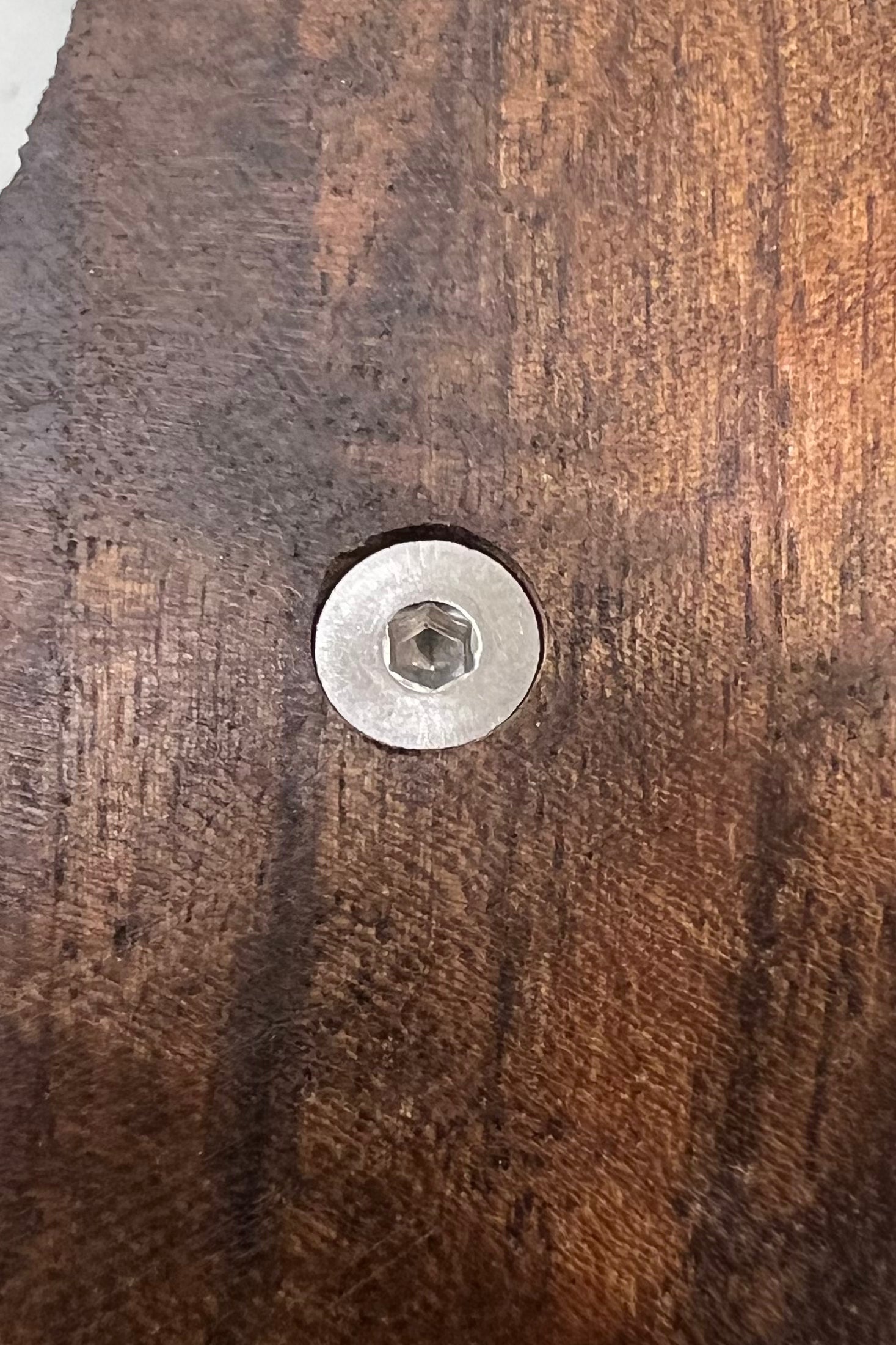 Skrue til skaft - Flat senkskrue