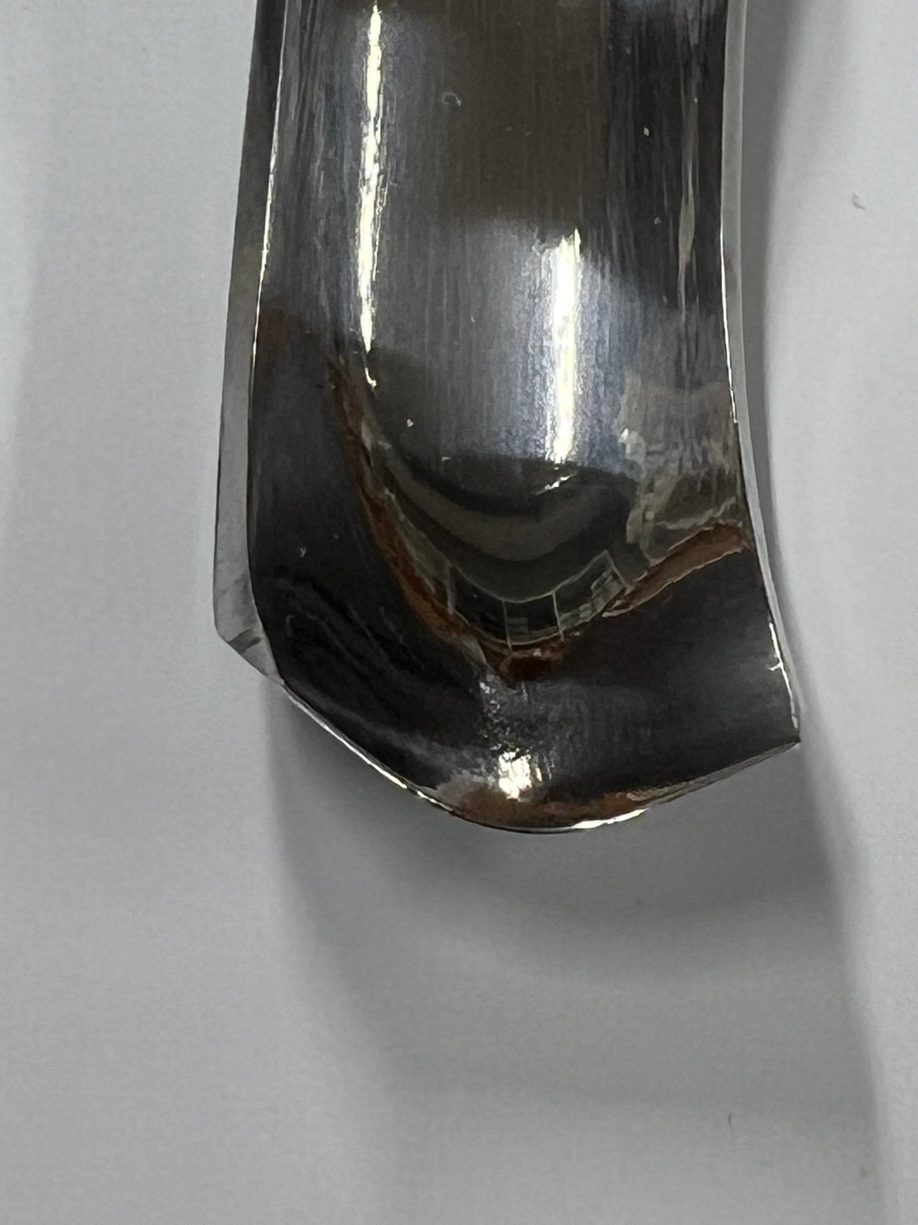 Treskjæringsjern 75x14mm bøyd rundet meisel P8a/14 m/kulehåntak