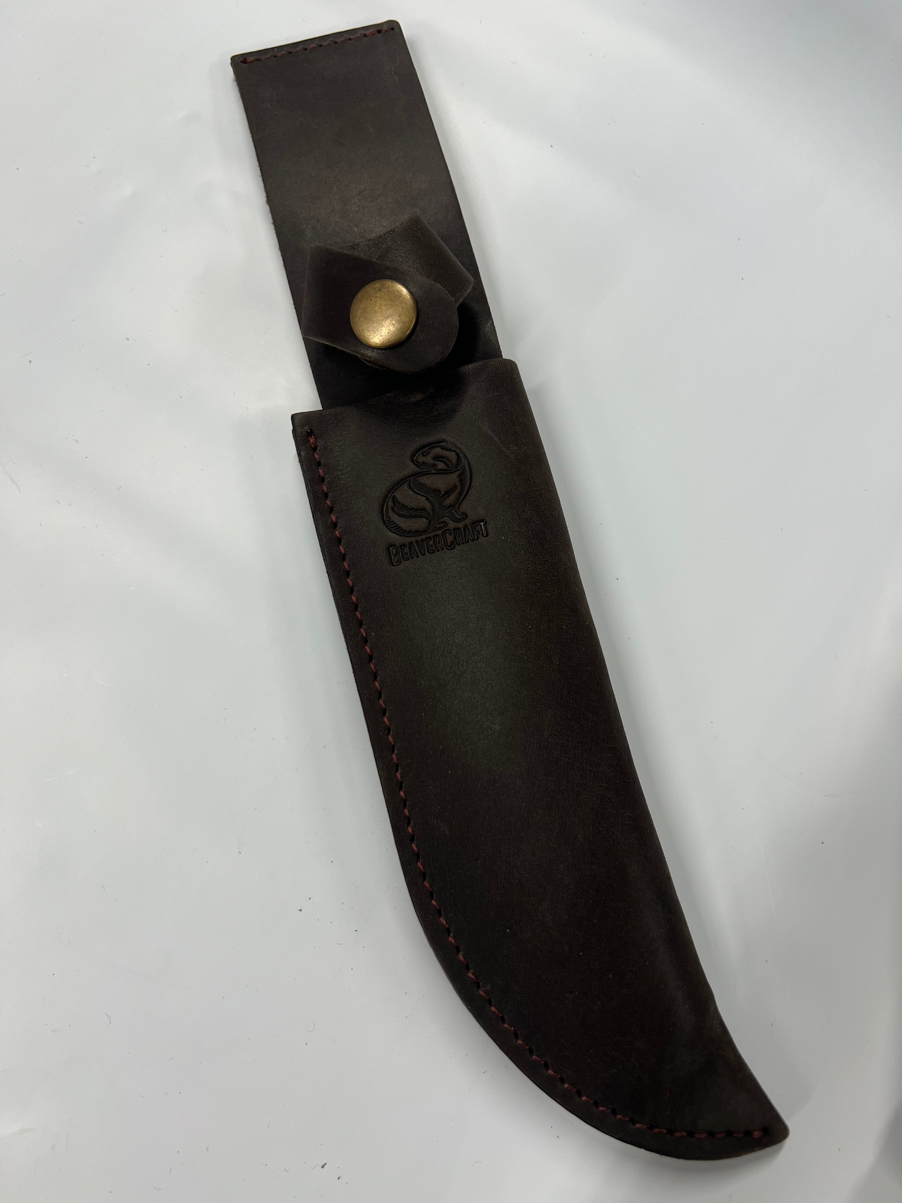 Ukrainsk Bowie Taktisk TLK1 Kniv med lærslire