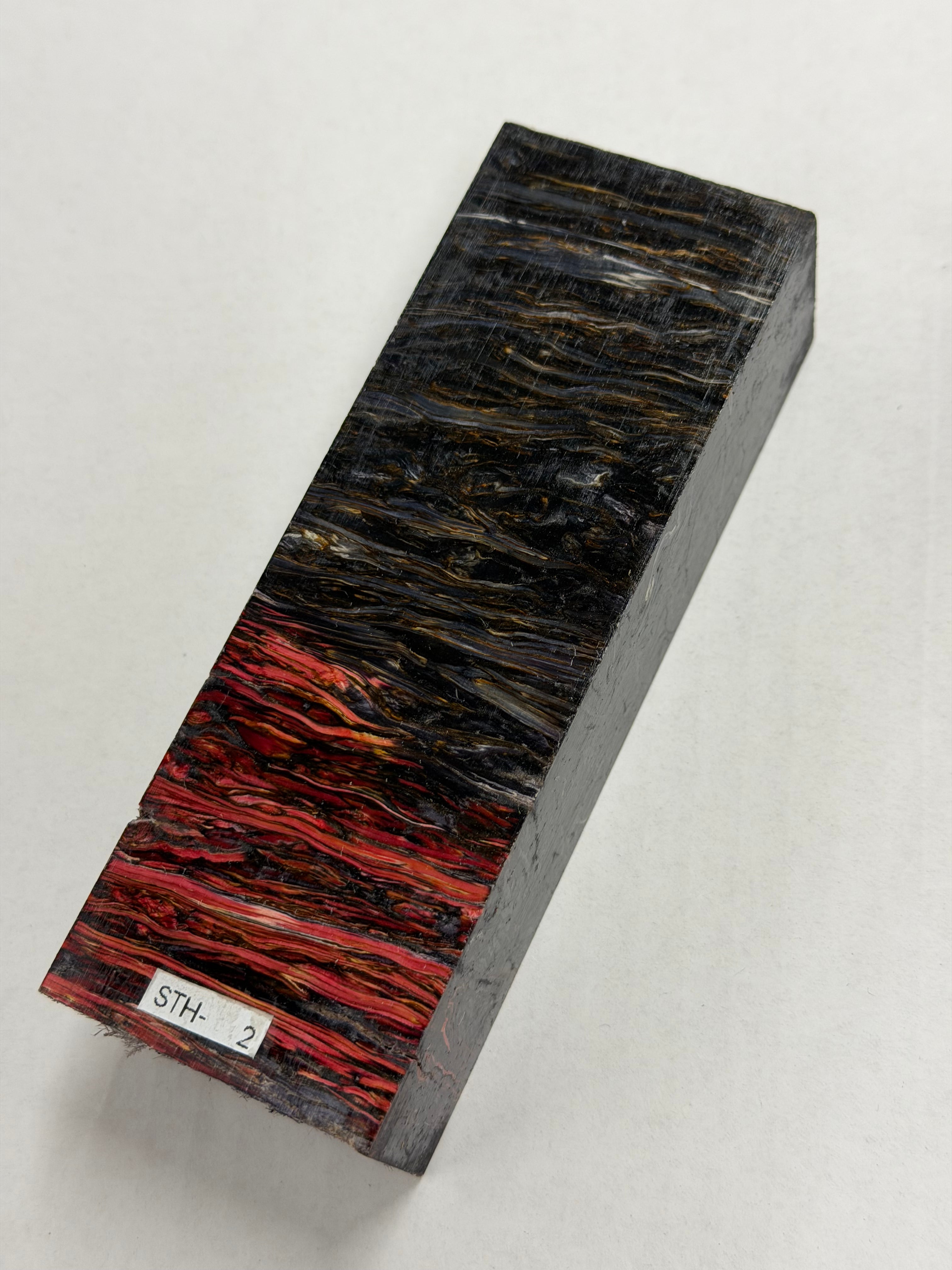 Stabilisert skaftemne av hamp blokk STH-02