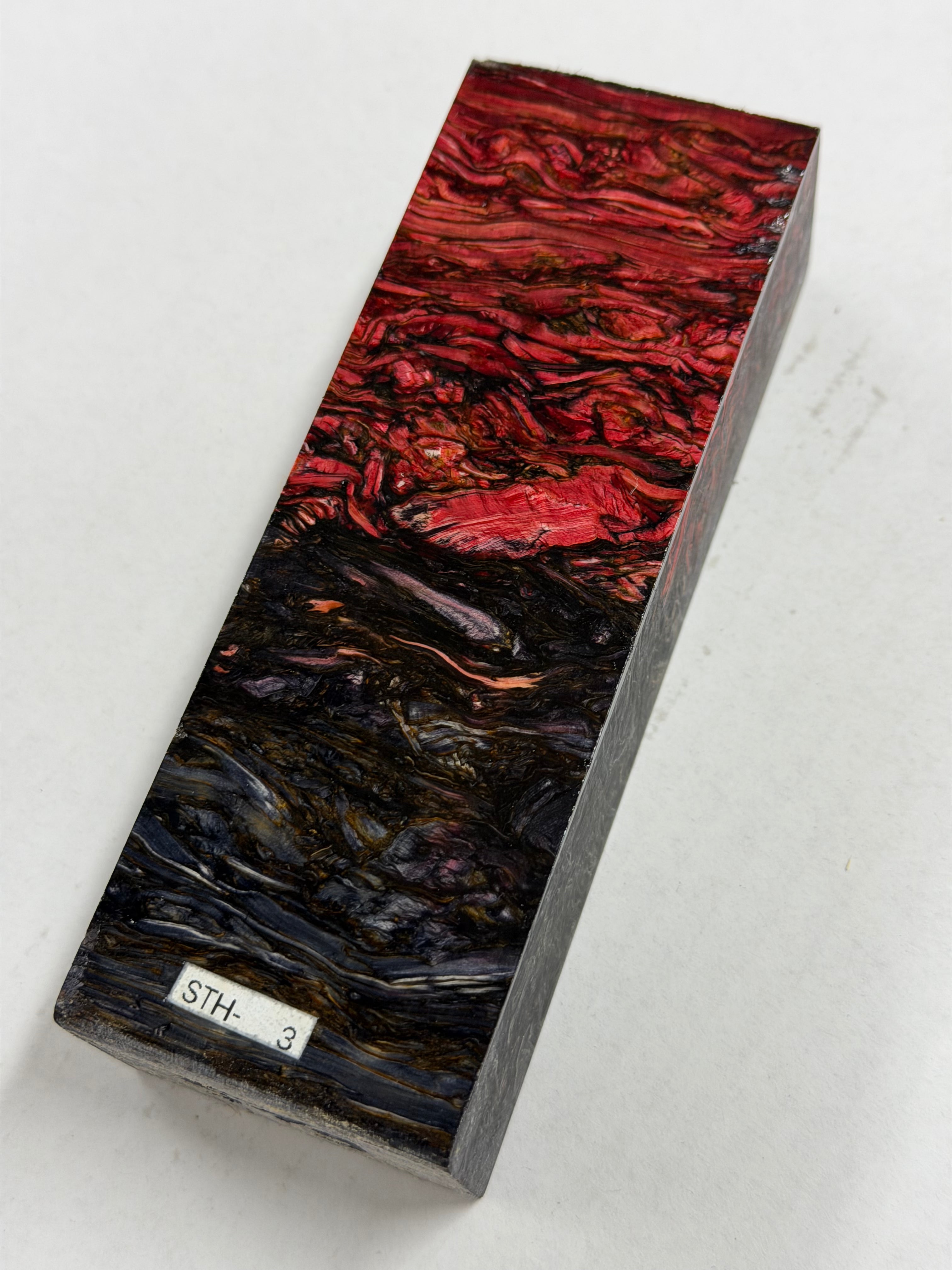 Stabilisert skaftemne av hamp blokk STH-03