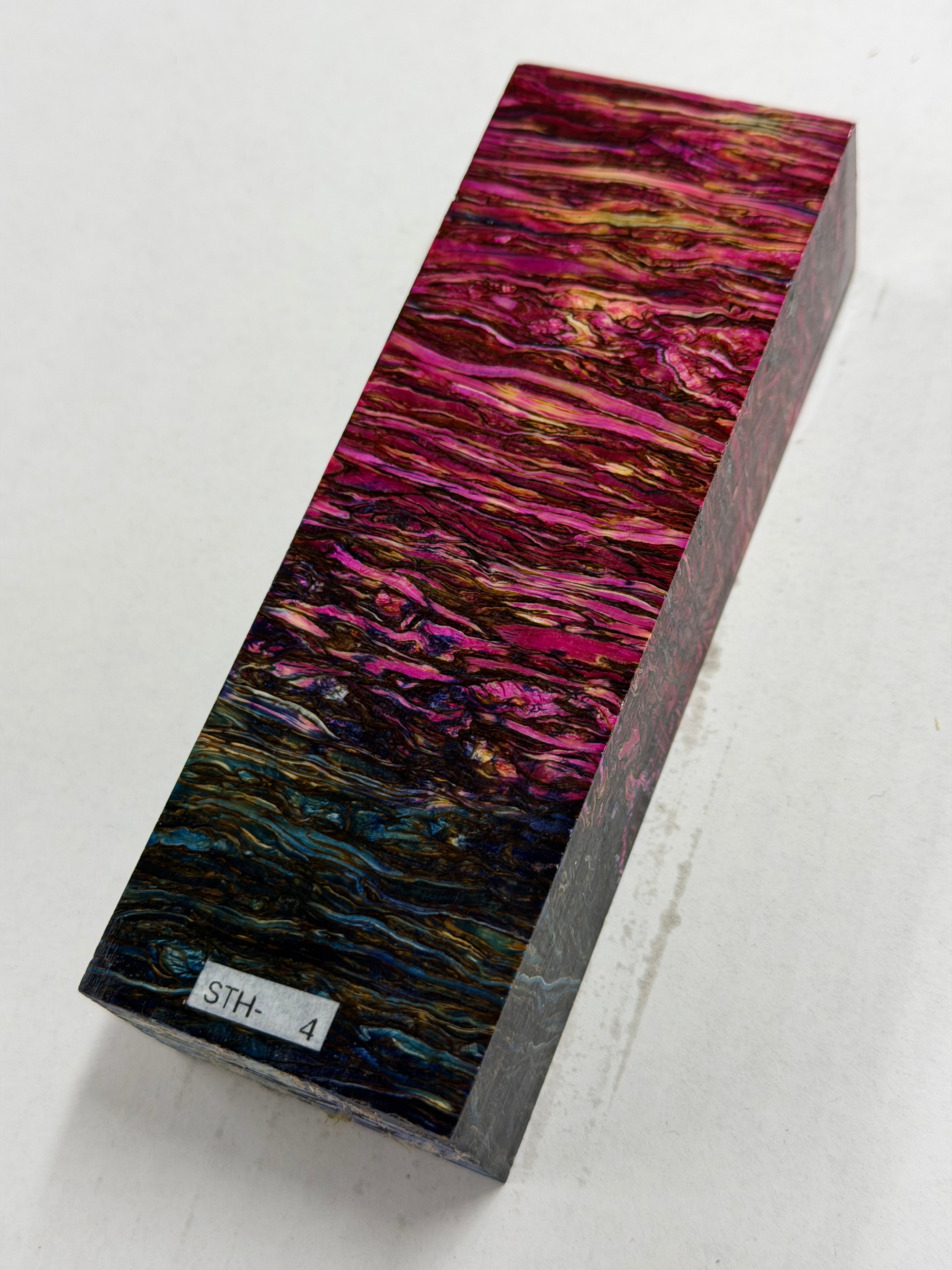 Stabilisert skaftemne av hamp blokk STH-04