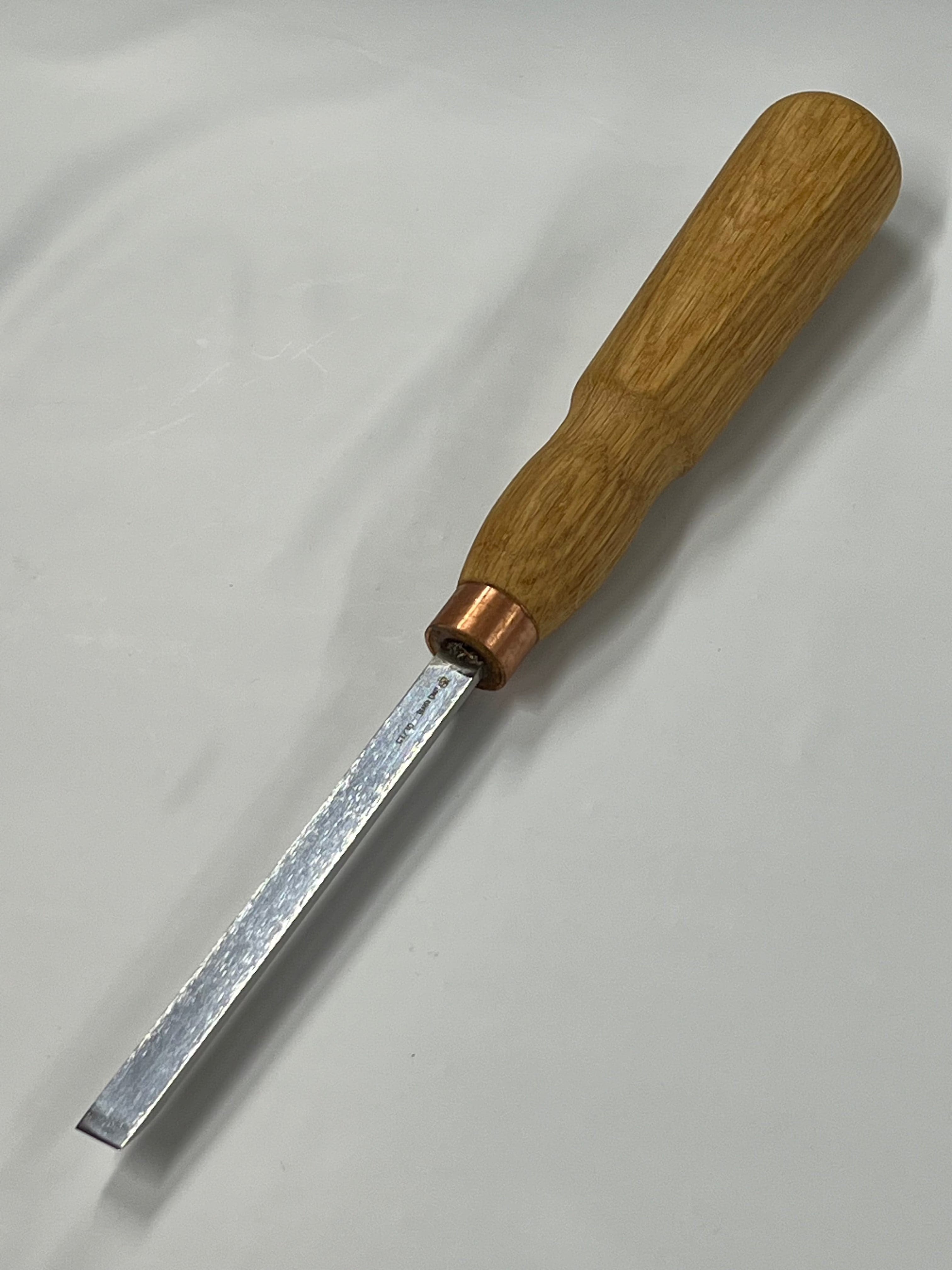 Treskjæringsjern 130x10mm rett flat meisel
