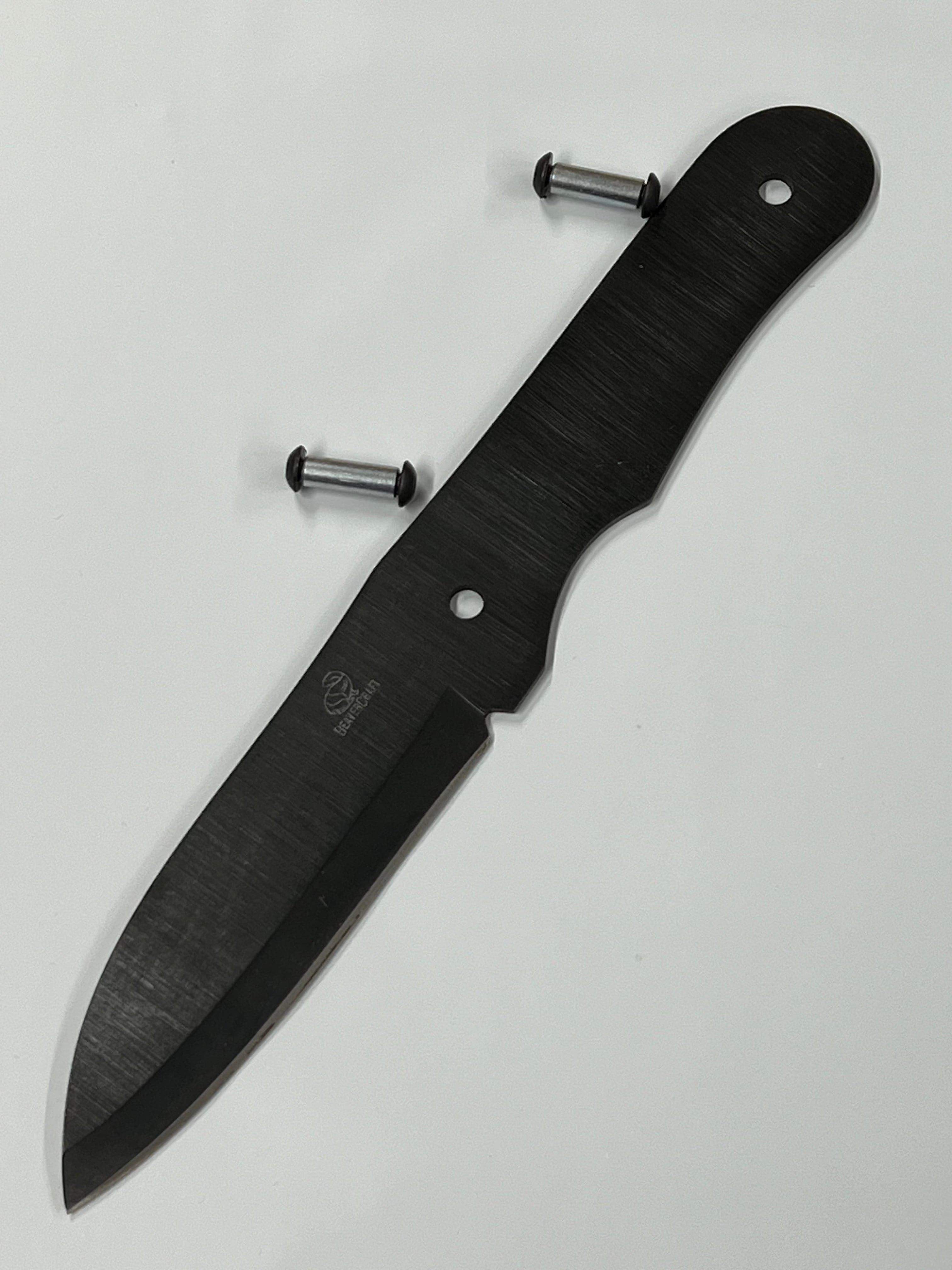 BSH5 Bushcraft knivblad med skruer