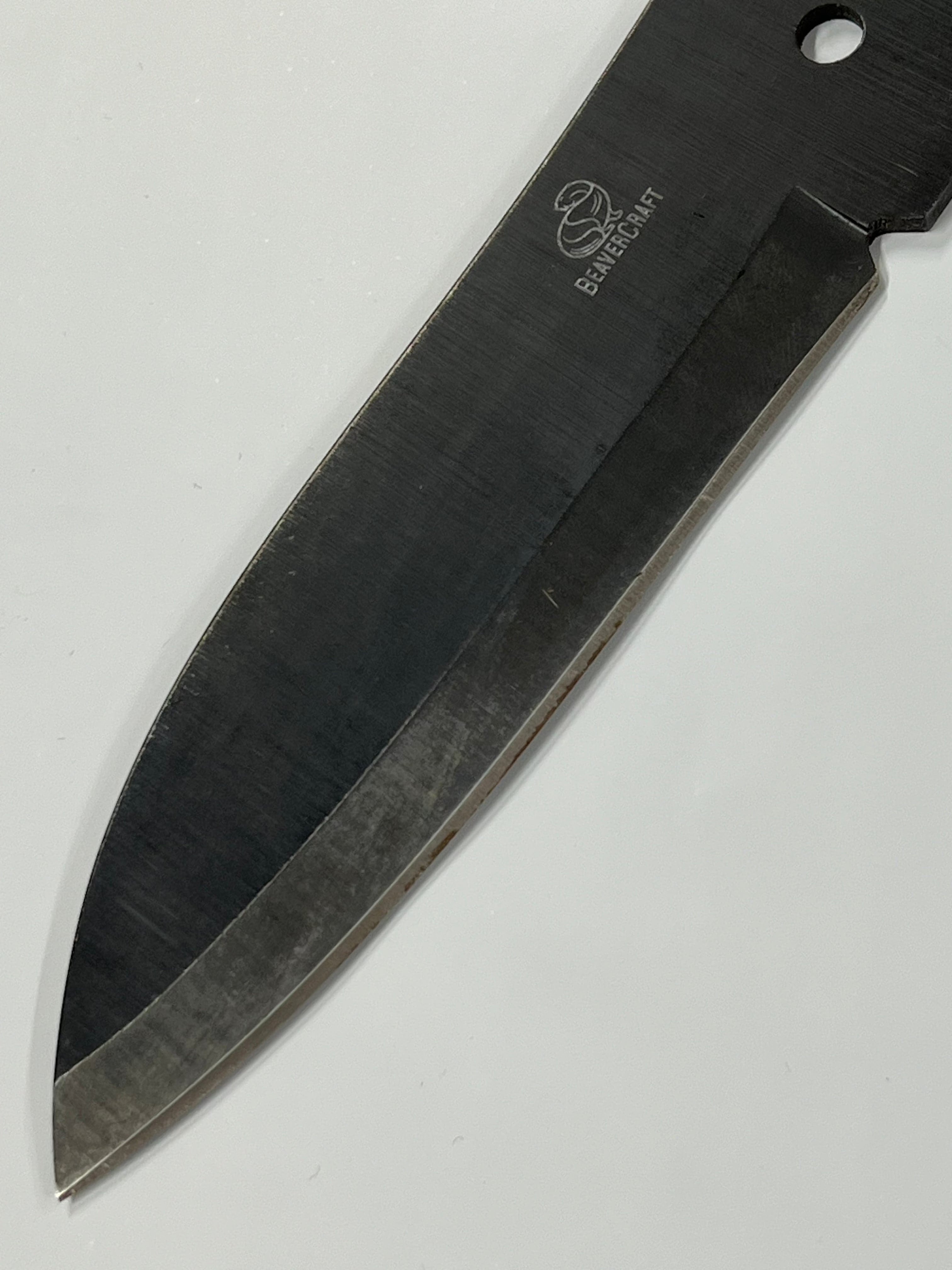 BSH5 Bushcraft knivblad med skruer