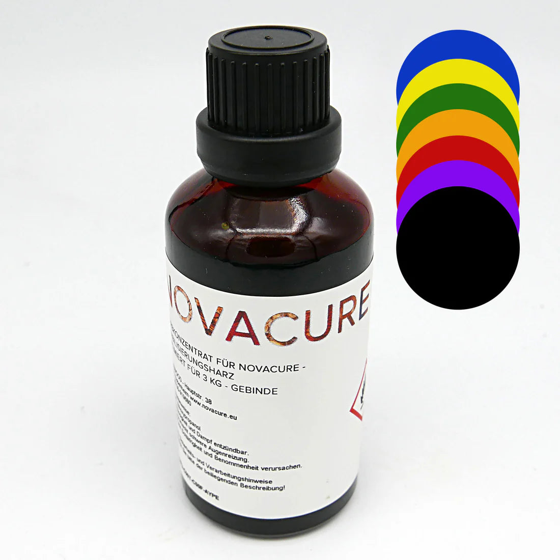 Farge til Stabiliseringsvæske Novacure 50ml