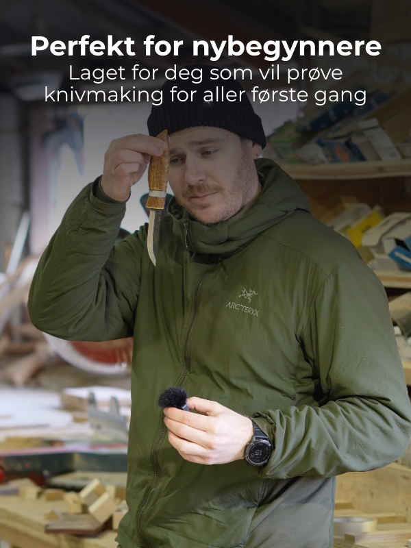 Begynnerpakke for knivmaker: Alt du trenger for å lage din egen tollekniv