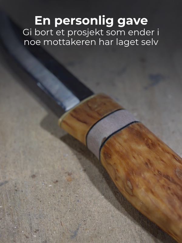 Begynnerpakke for knivmaker: Alt du trenger for å lage din egen tollekniv